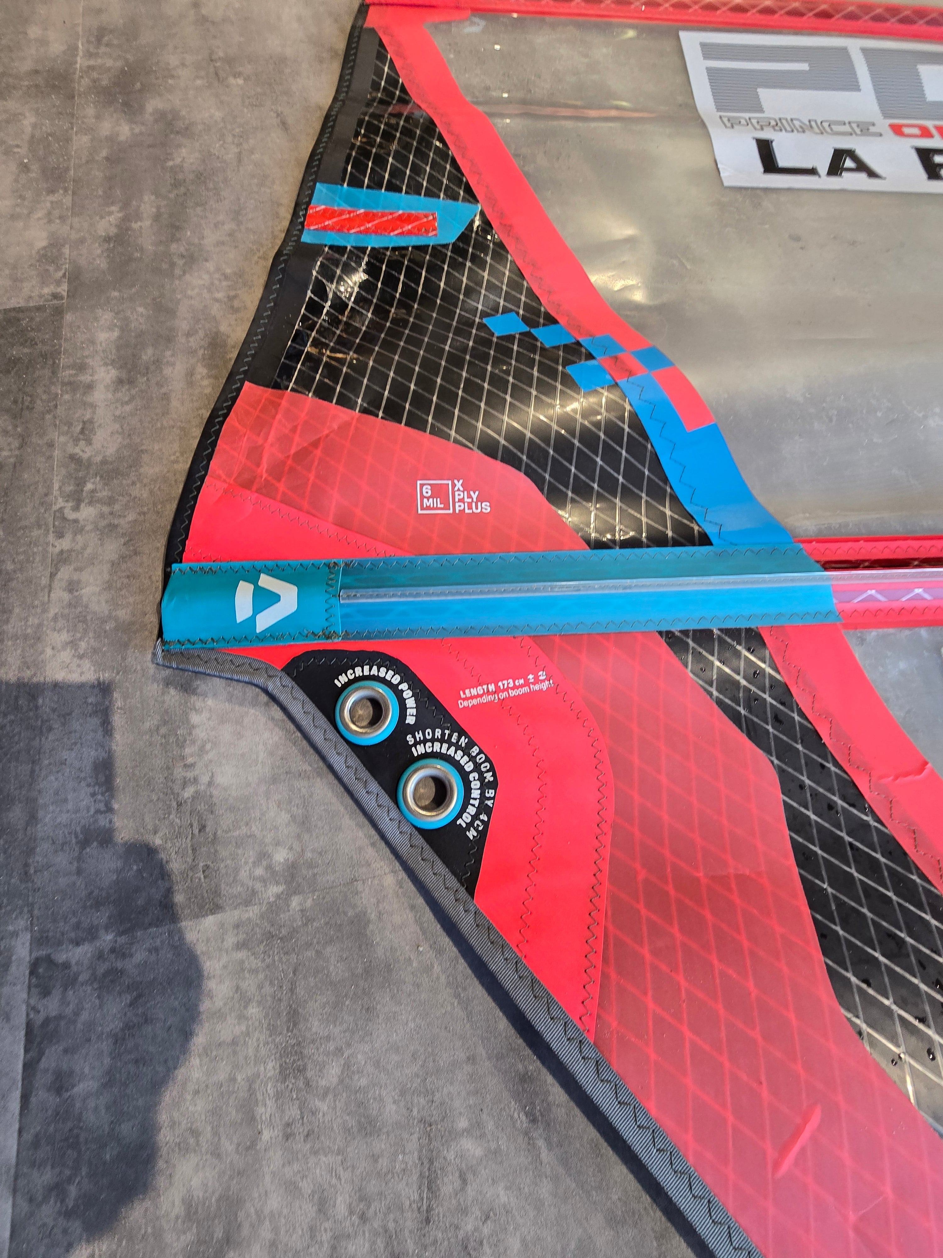 USED Duotone Warp_Fin 2025 5.0 - Worthing Watersports - - Sails - Duotone Windsurfing