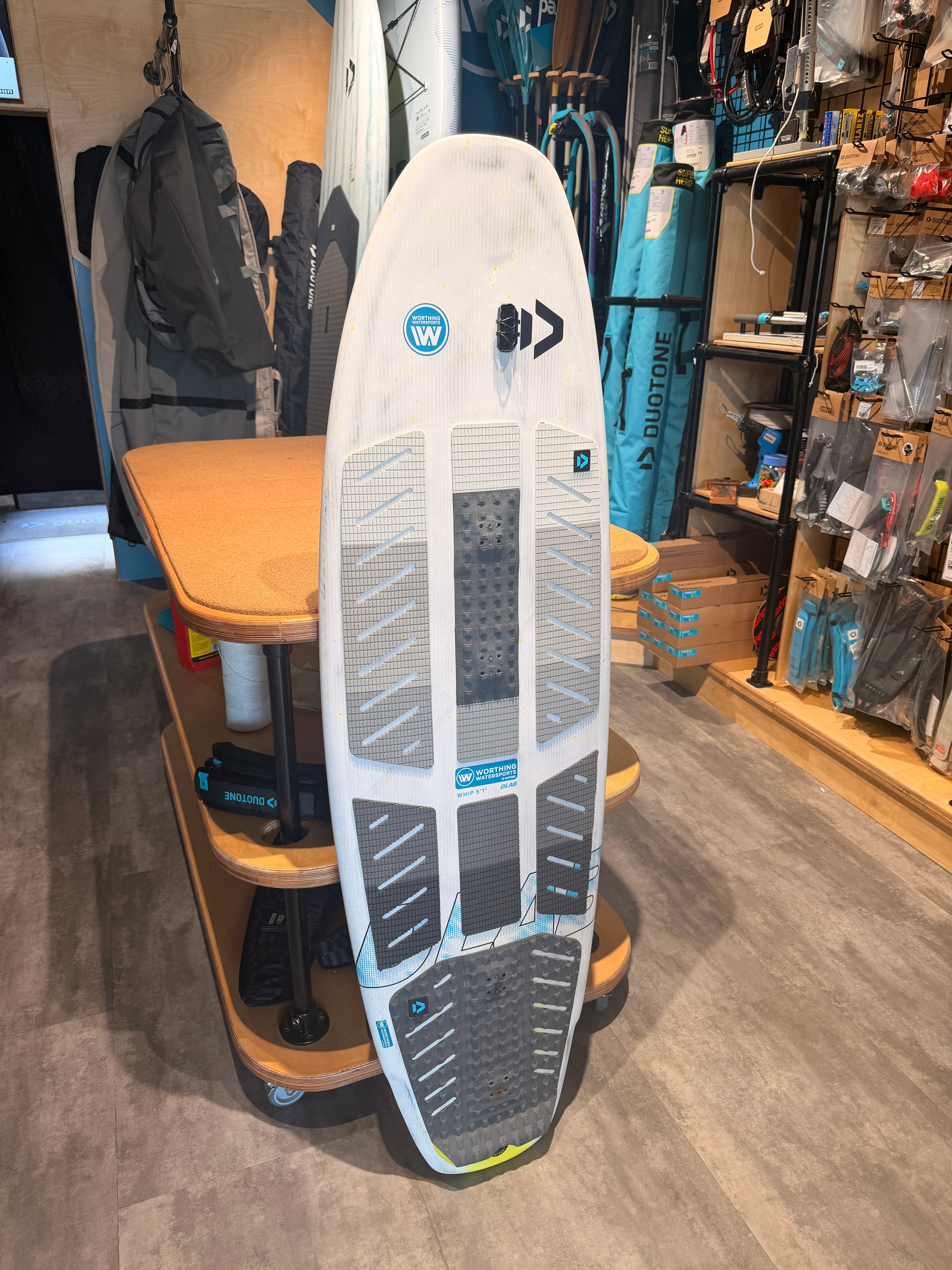 Used Duotone Whip D/LAB 5'1" 2026 - Small Wave / Strapless Freestyle - Worthing Watersports - - Surfboards - Duotone Kiteboarding
