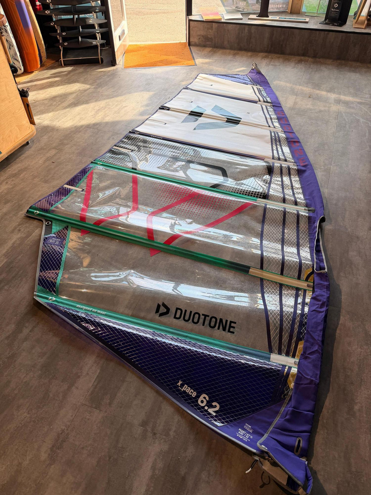 Used Duotone X_Pace - 6.2 Freeride / Freerace Windsurf Sail - Worthing Watersports - x-pace.6.2-1 - Sails - Duotone Windsurfing