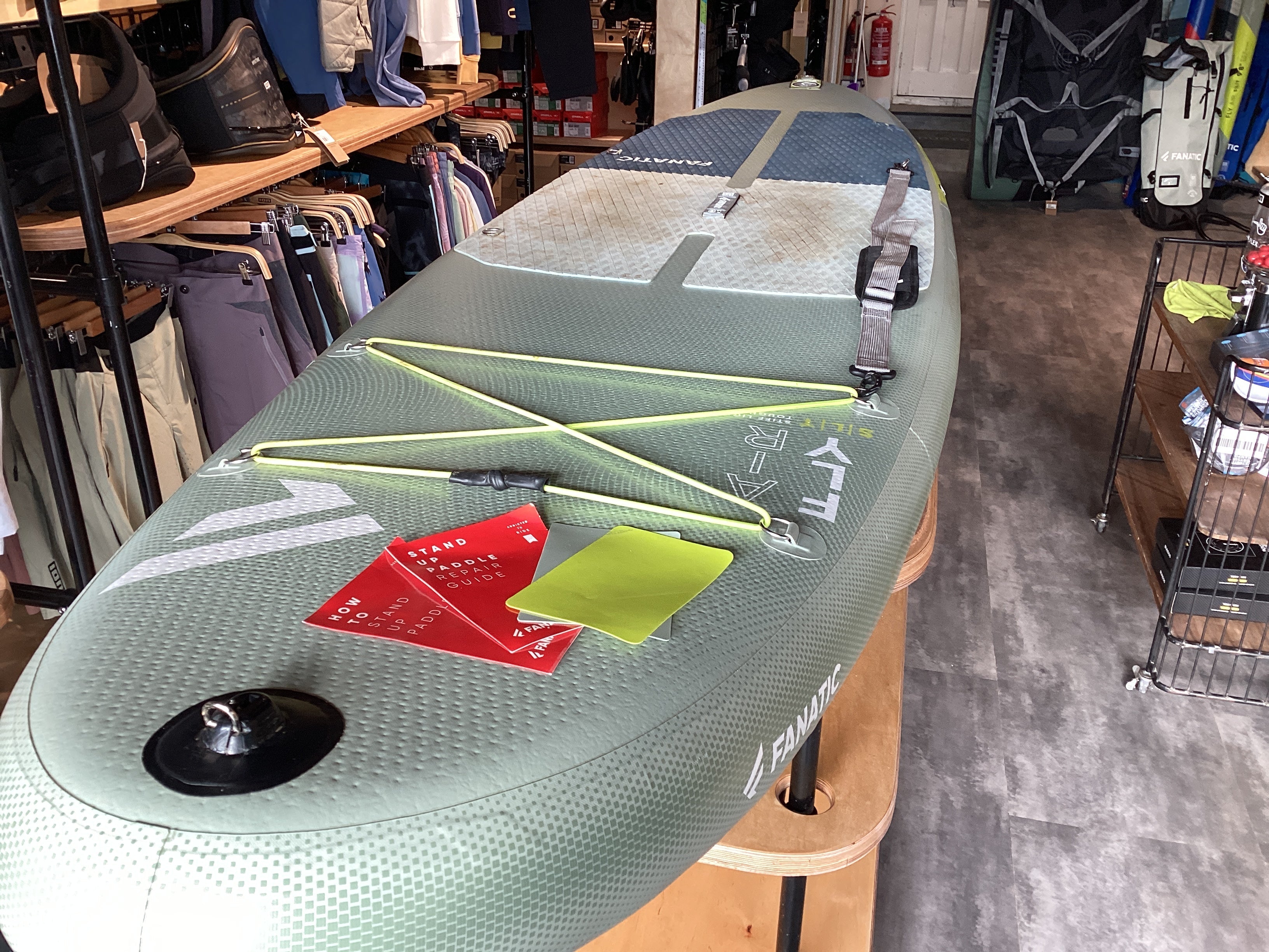 Used Fanatic iSUP Fly Air SLT 10'8'' - Worthing Watersports - - SUP Inflatables - Fanatic SUP