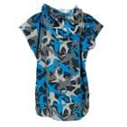 Childs Printed Poncho