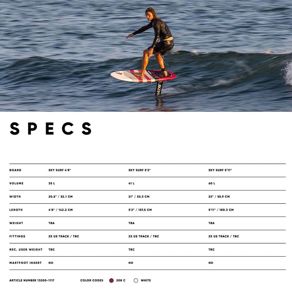 Fanatic X Sky Surf Foil 2022