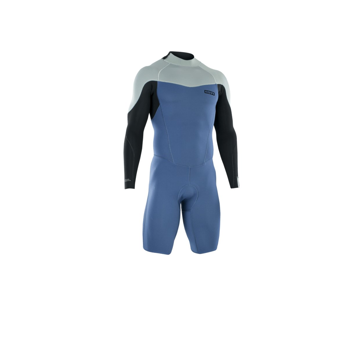 ION Men Wetsuit Element 2/2 Shorty Longsleeve Back Zip 2024