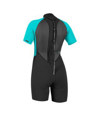 O'Neill Women's Reactor-2 2mm Back Zip S/S Spring