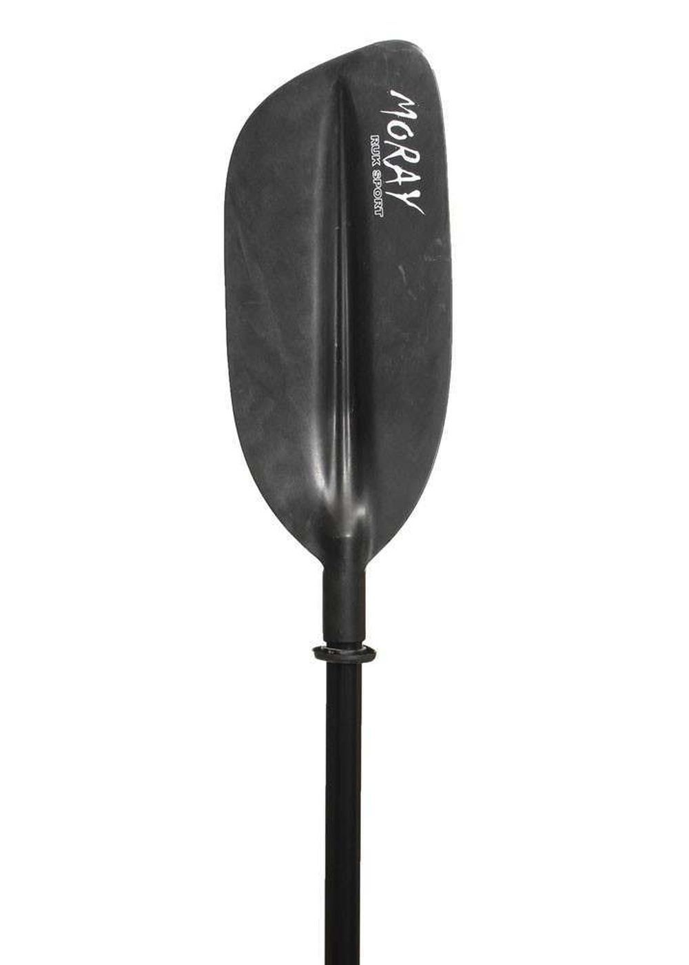 RUK Moray Kayak Paddle 1 Piece Black Blades 215cm