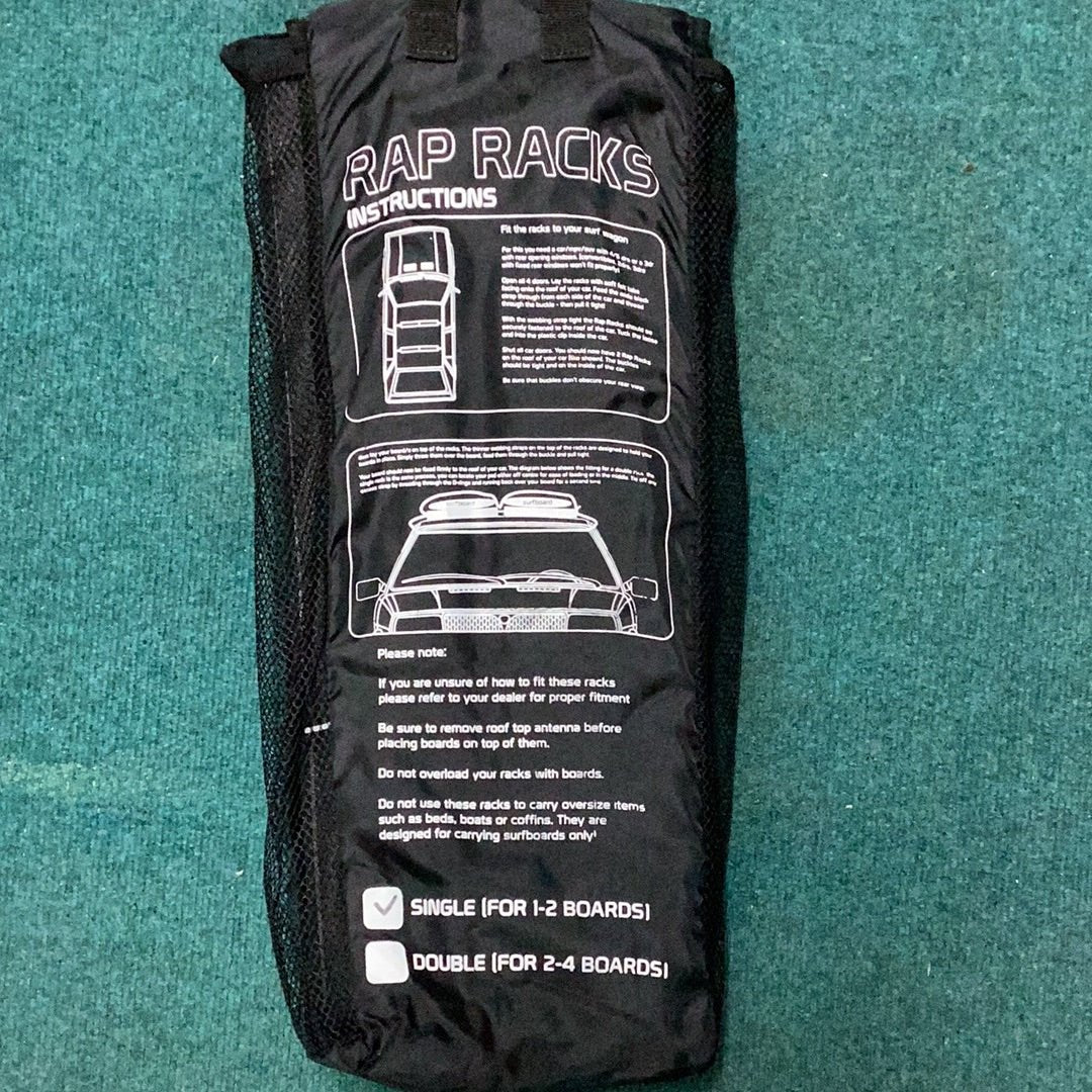 STX Rap Racks Surf Travel Series Soft Roof Rack