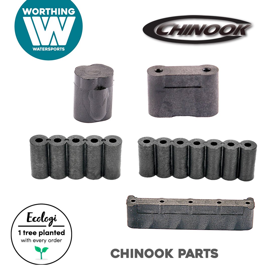 Chinook Footstrap Inserts 1 2 3 5 7 hole - Worthing Watersports - 332 - Spareparts - Chinook