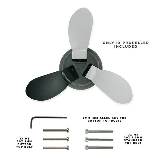 Foil Drive THREE BLADE PROPELLER UPGRADE - Worthing Watersports - Accessories - Foil Drive