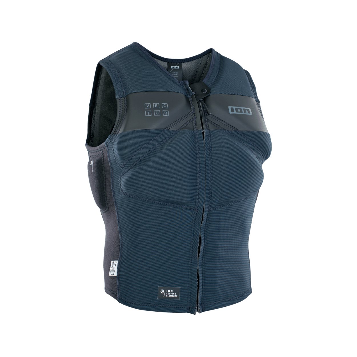ION Vector Vest Select Front Zip 2022 - Worthing Watersports - 9010583050867 - Protection - ION Water