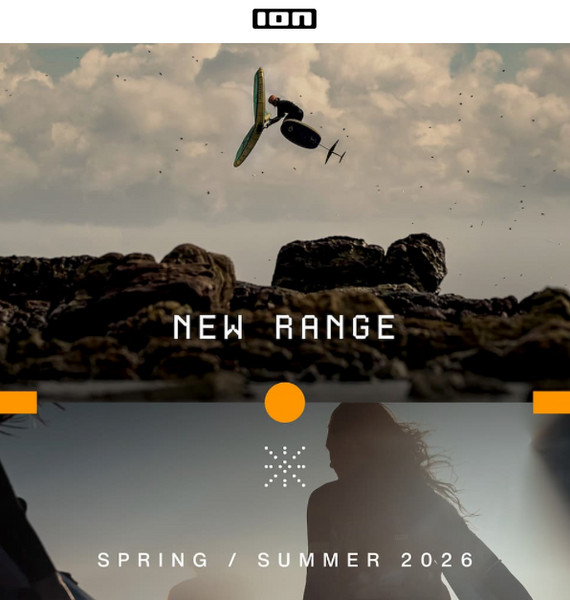 ION Water Spring Summer 2026 Collection – Wetsuits, Harnesses & Watersports Accessories