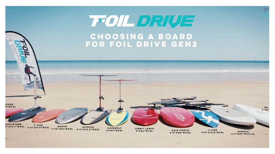 Choosing The right board for Foil Drive UK - Worthing Watersports