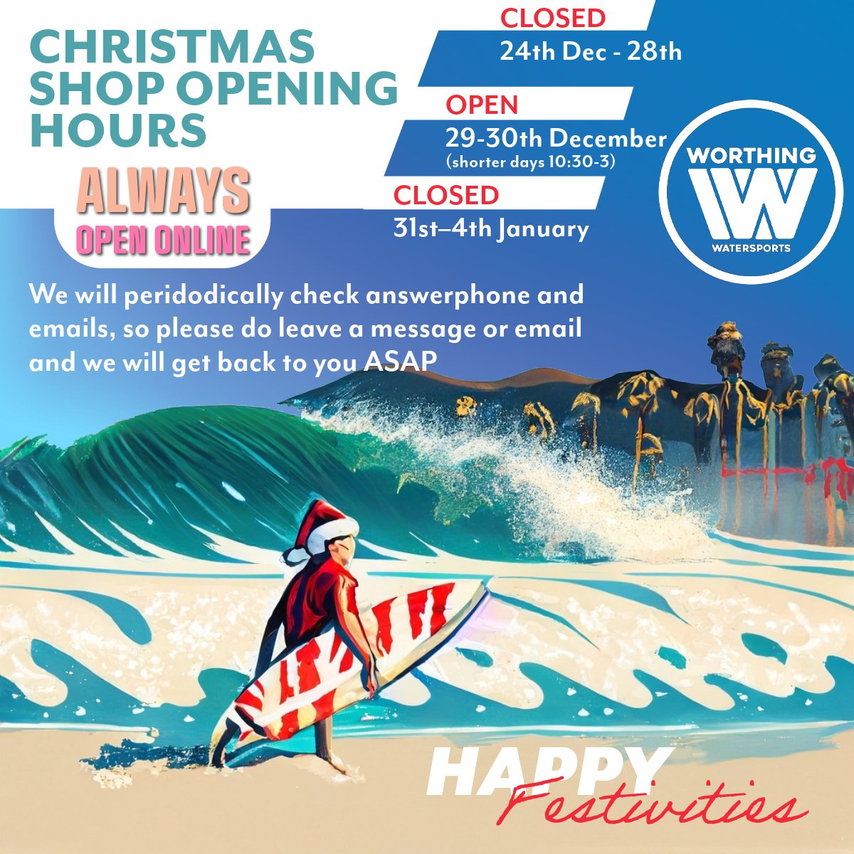 Christmas-Opening-Hours-Worthing-Watersports