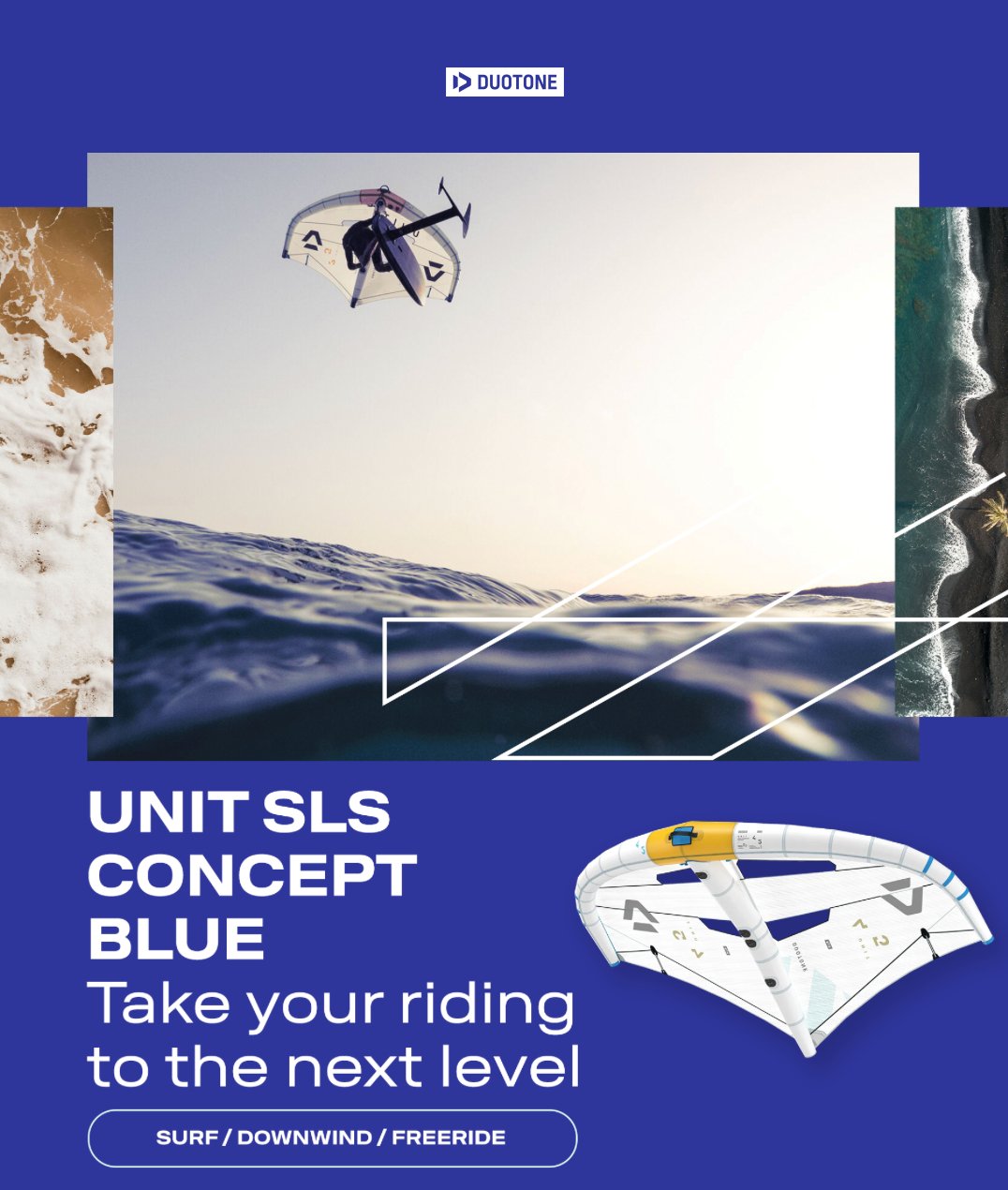 Duotone Foil Wing - Concept Blue Sustainability Approach ♻️ - Worthing Watersports