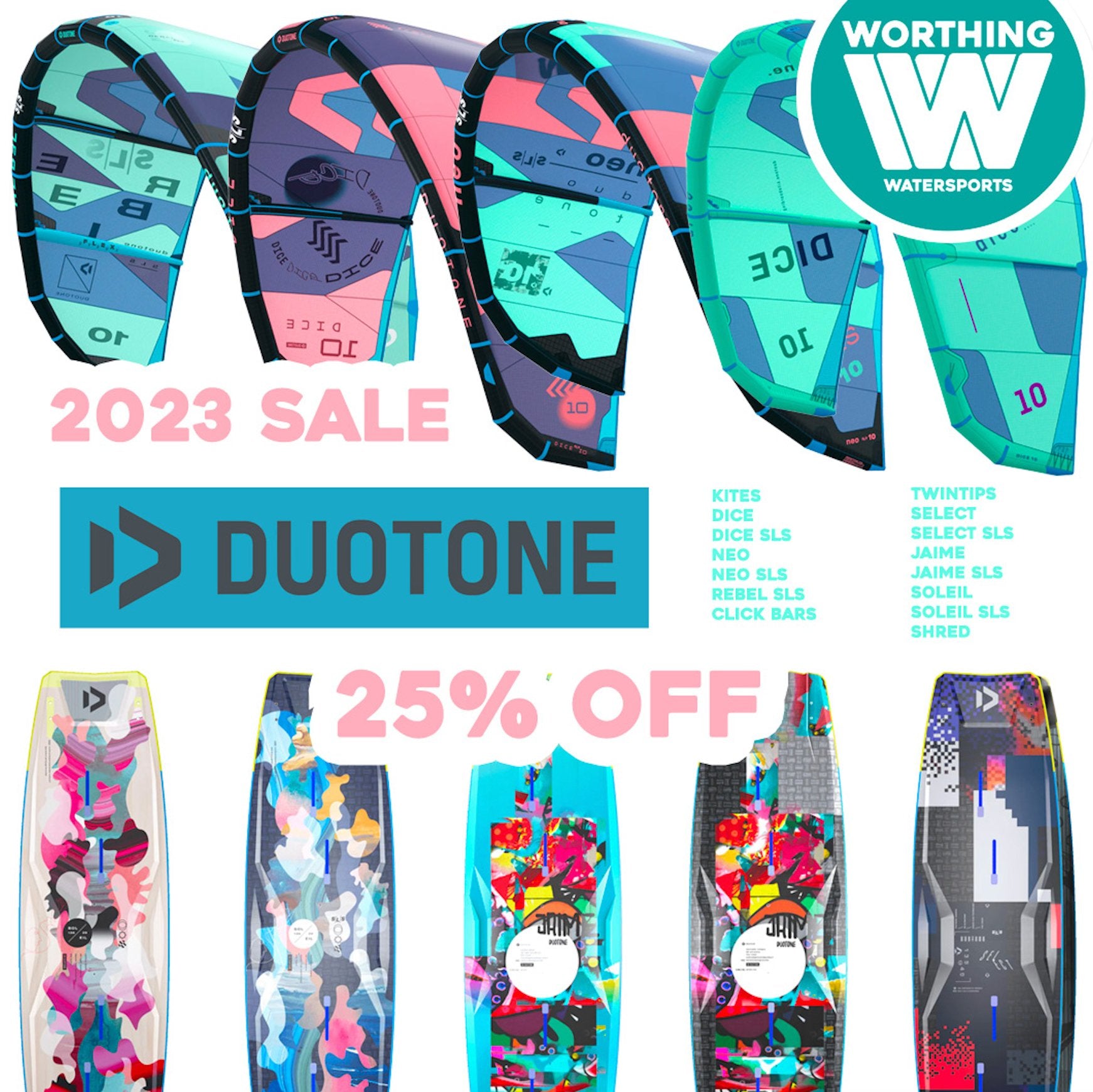 Duotone Kiteboarding 2023 Close Out - Worthing Watersports