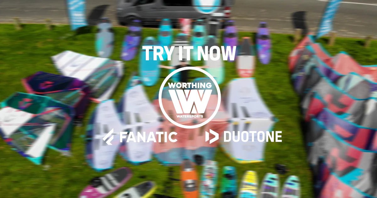 Duotone Kiteboarding - FIND YOUR PERFECT MATCH - Try It Now - Worthing Watersports