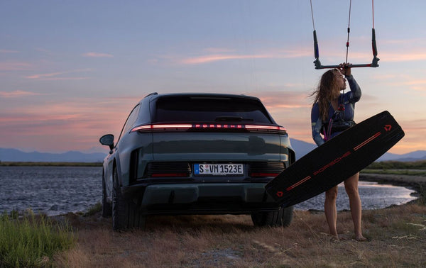 Duotone Porsche Turbo Edition — Evo SLS Kite and Jaime SLS Board