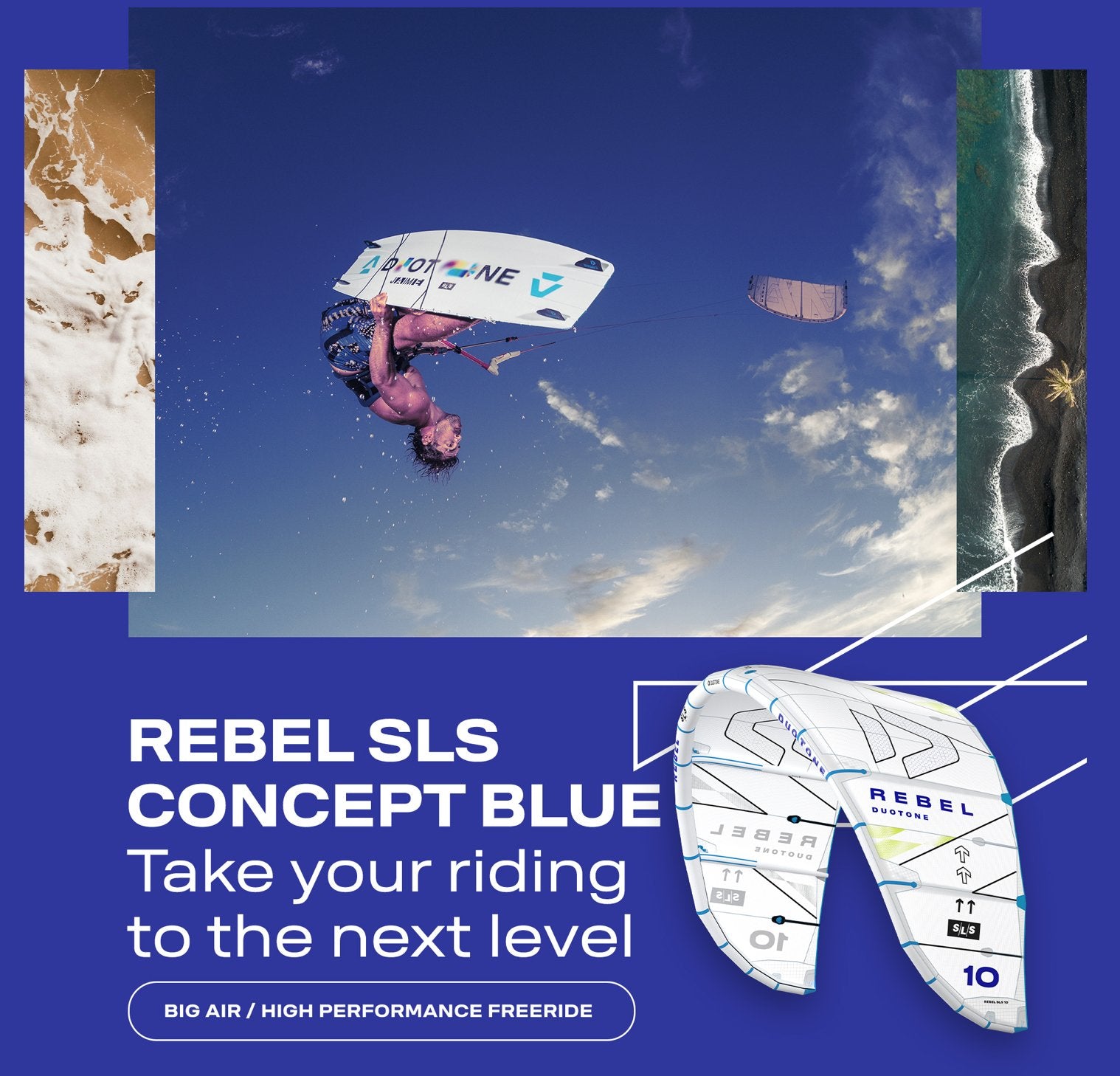 Duotone Rebel SLS Concept Blue - Worthing Watersports