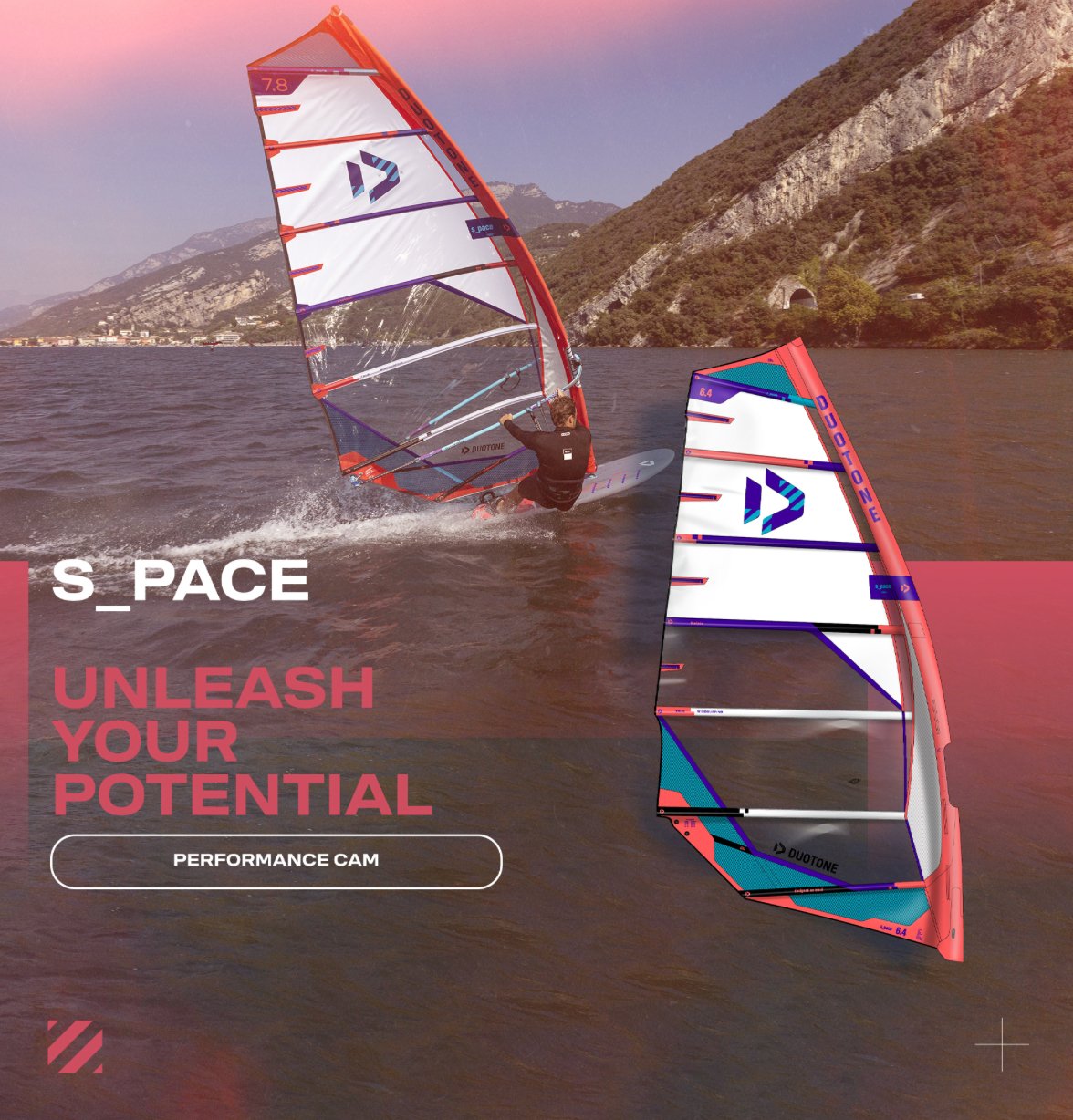Duotone S_Pace 2024 Windsurfing Sail - Worthing Watersports