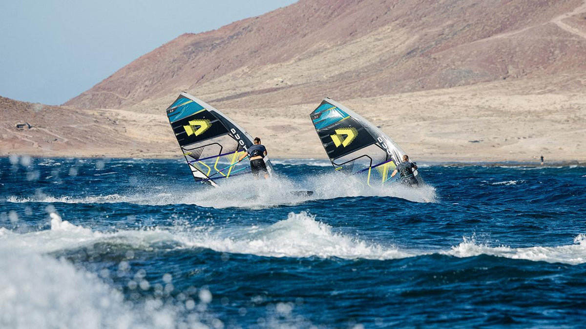 Duotone Warp_Fin & Falcon_Fin D/LAB 2027 — The New Fin Race Range - Worthing Watersports