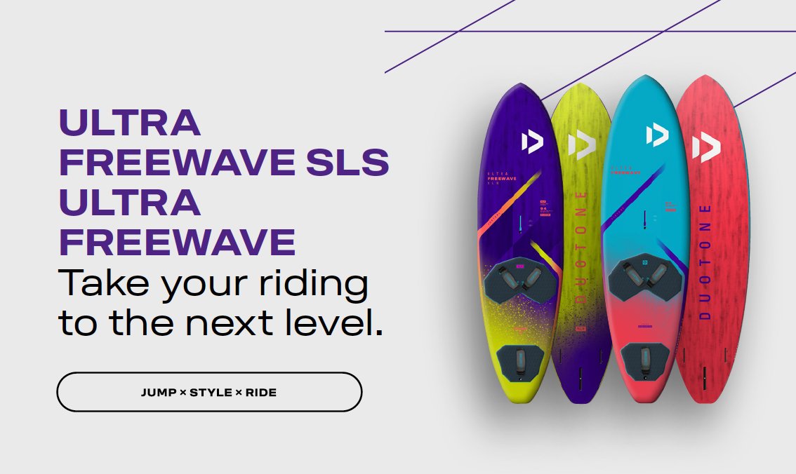 Duotone Windsurfing - ULTRA Freewave SLS - Worthing Watersports