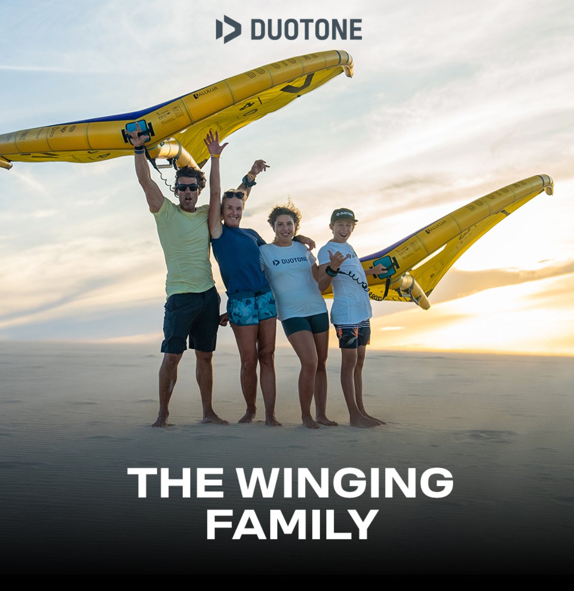 Duotone Wing and Foiling - The Winging Family ⚡ - Worthing Watersports
