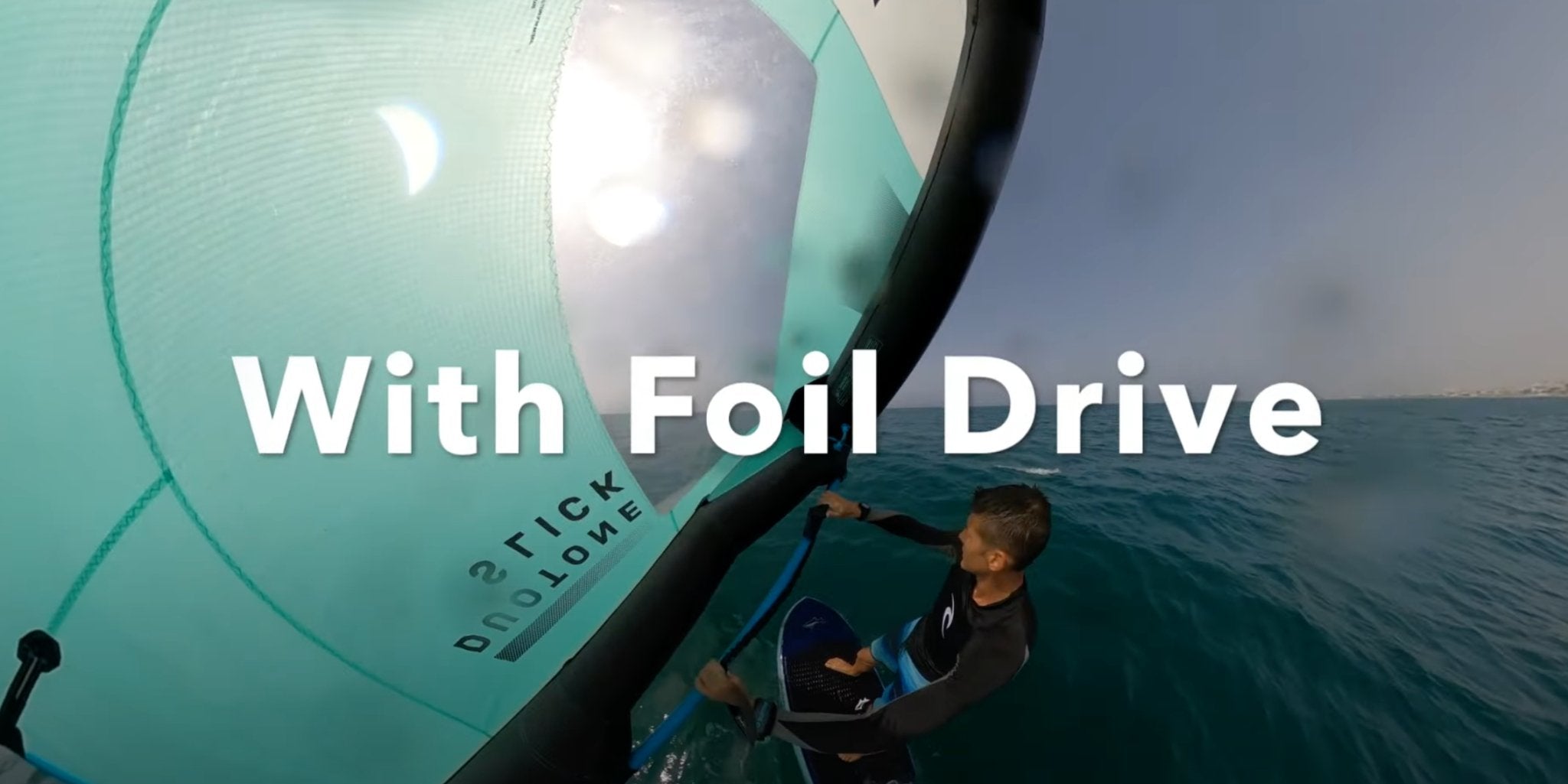 FoilDrive - WINGING WITH FOIL DRIVE ASSIST - Worthing Watersports