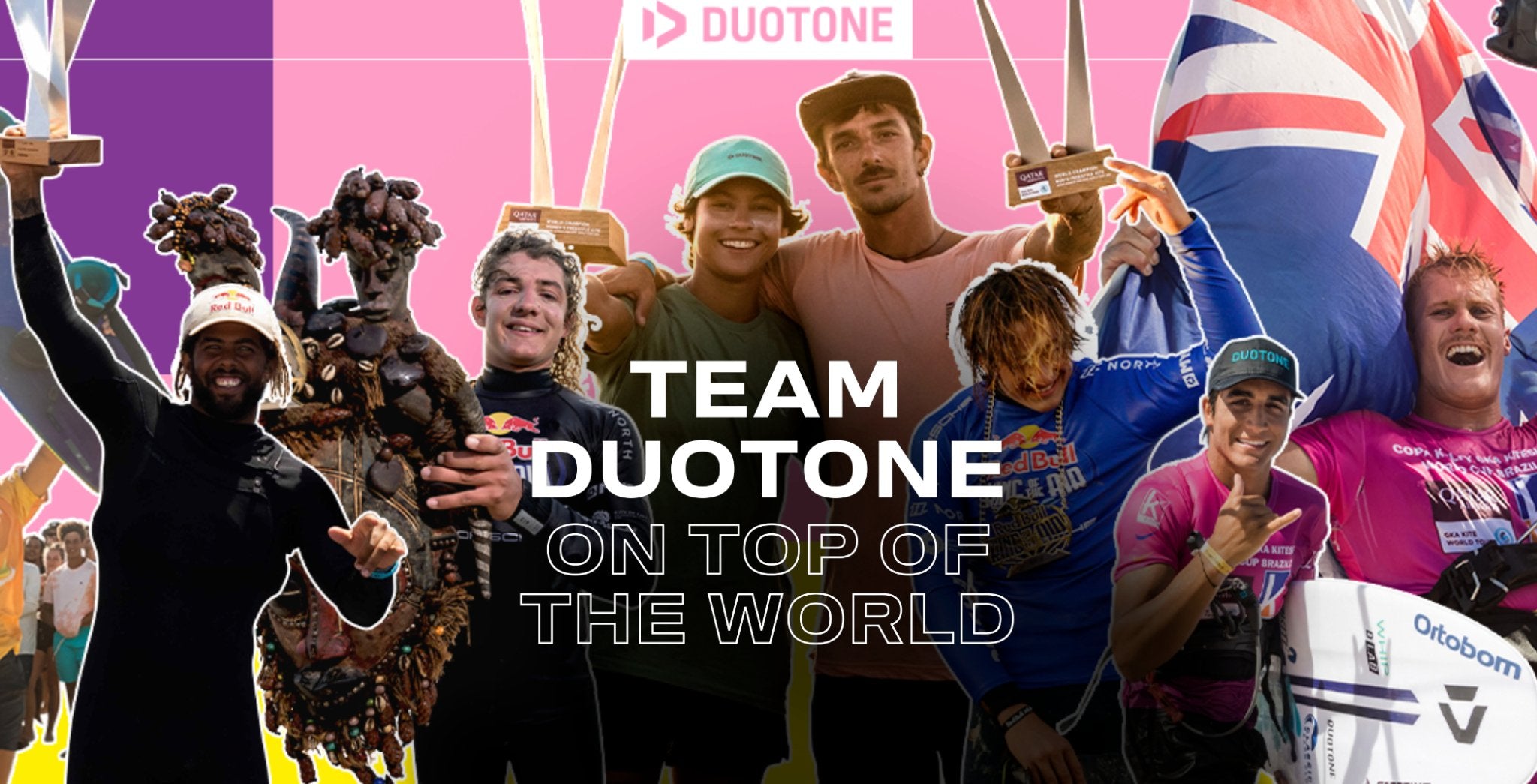 Team Duotone Kiteboarding on top of the world! - Worthing Watersports
