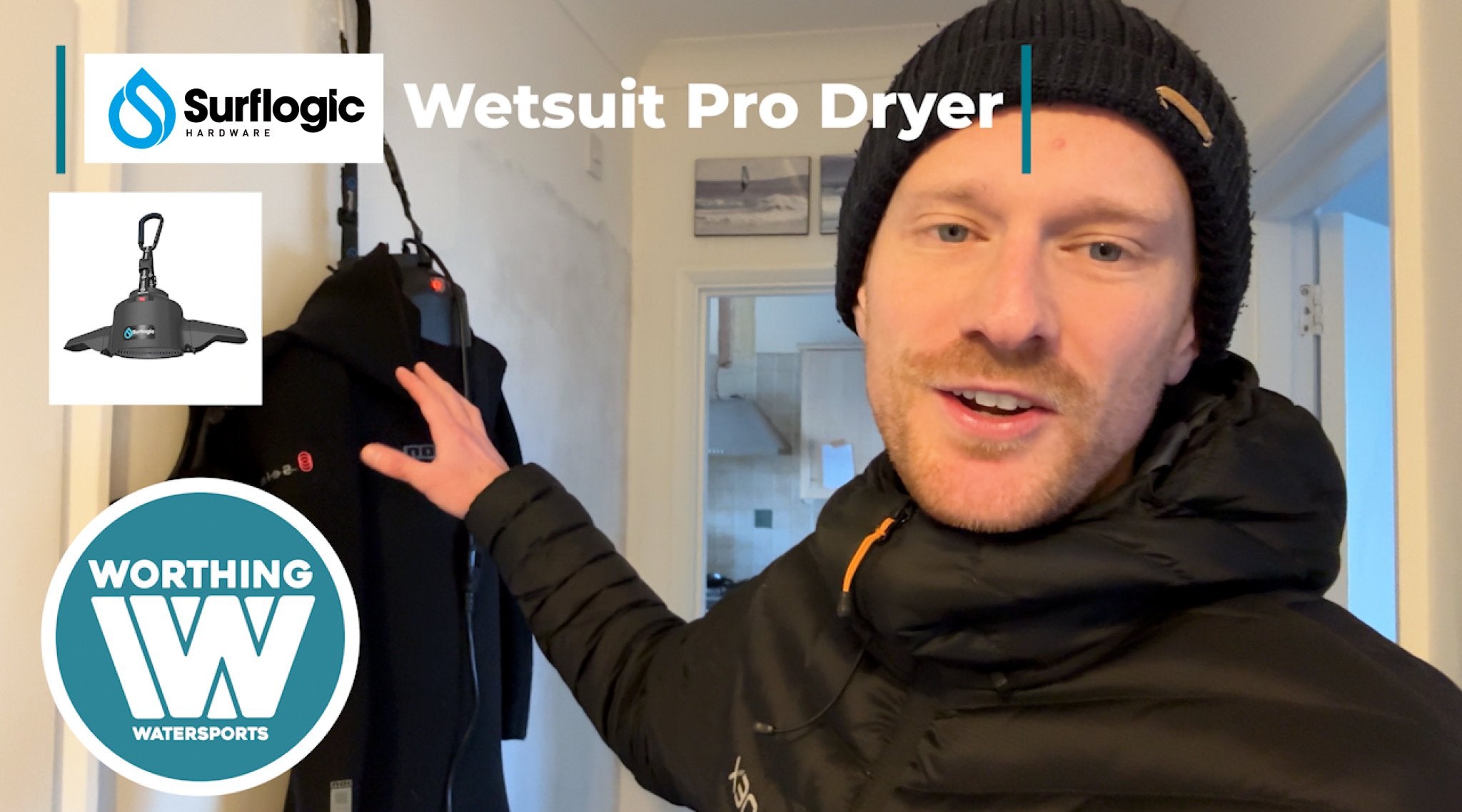 Video review - Surflogic Pro Heated Hanger - Worthing Watersports