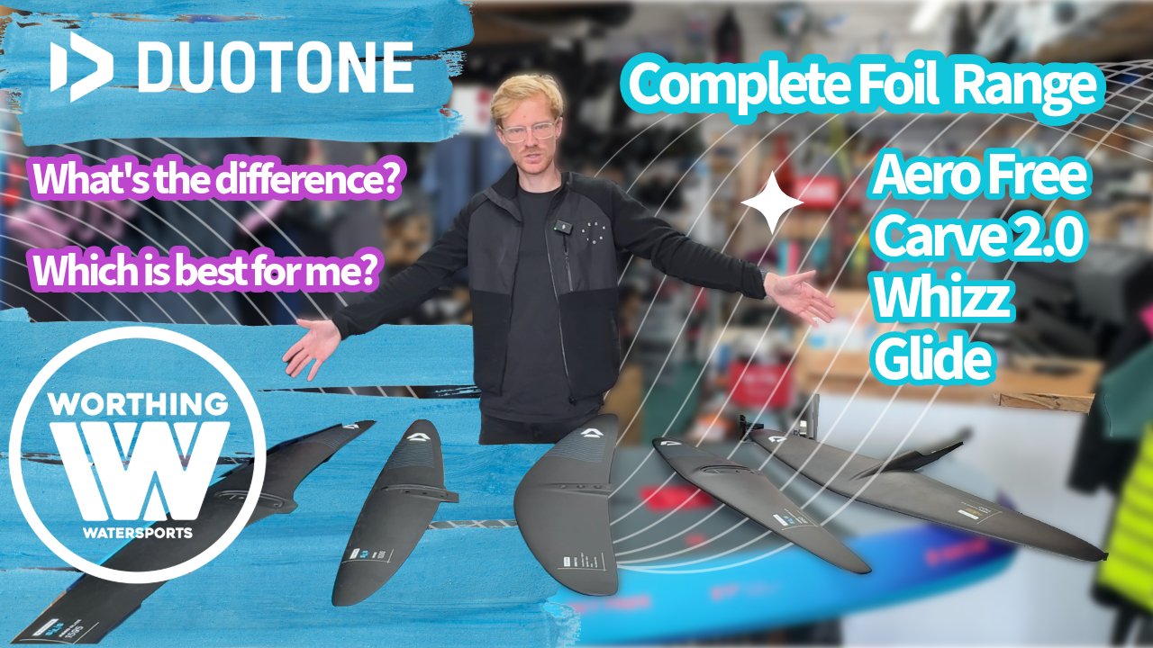 Duotone and Fanatic Foil Front Wings and Stabilisers Sets - Worthing Watersports