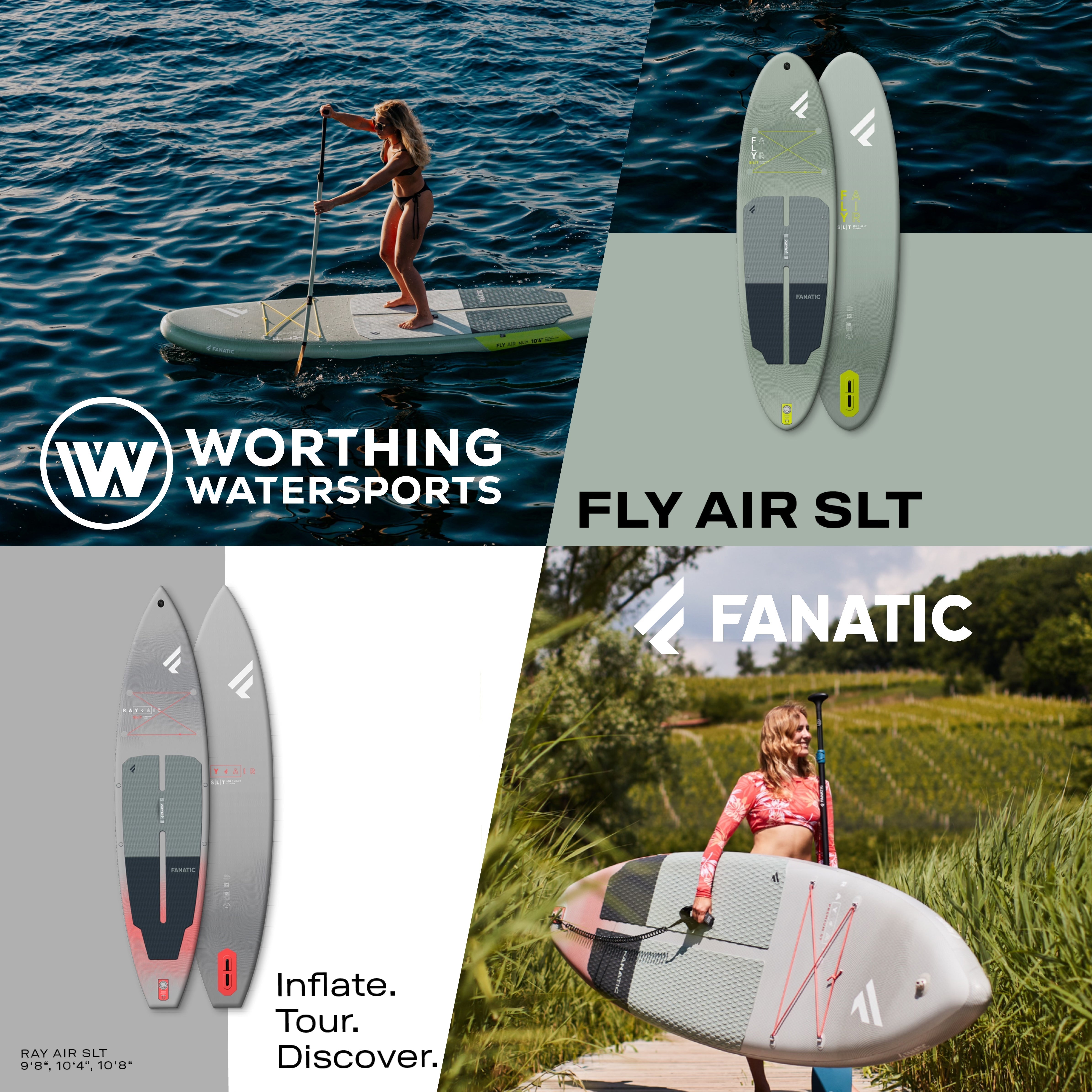 New 2025 Fanatic iSUP Range