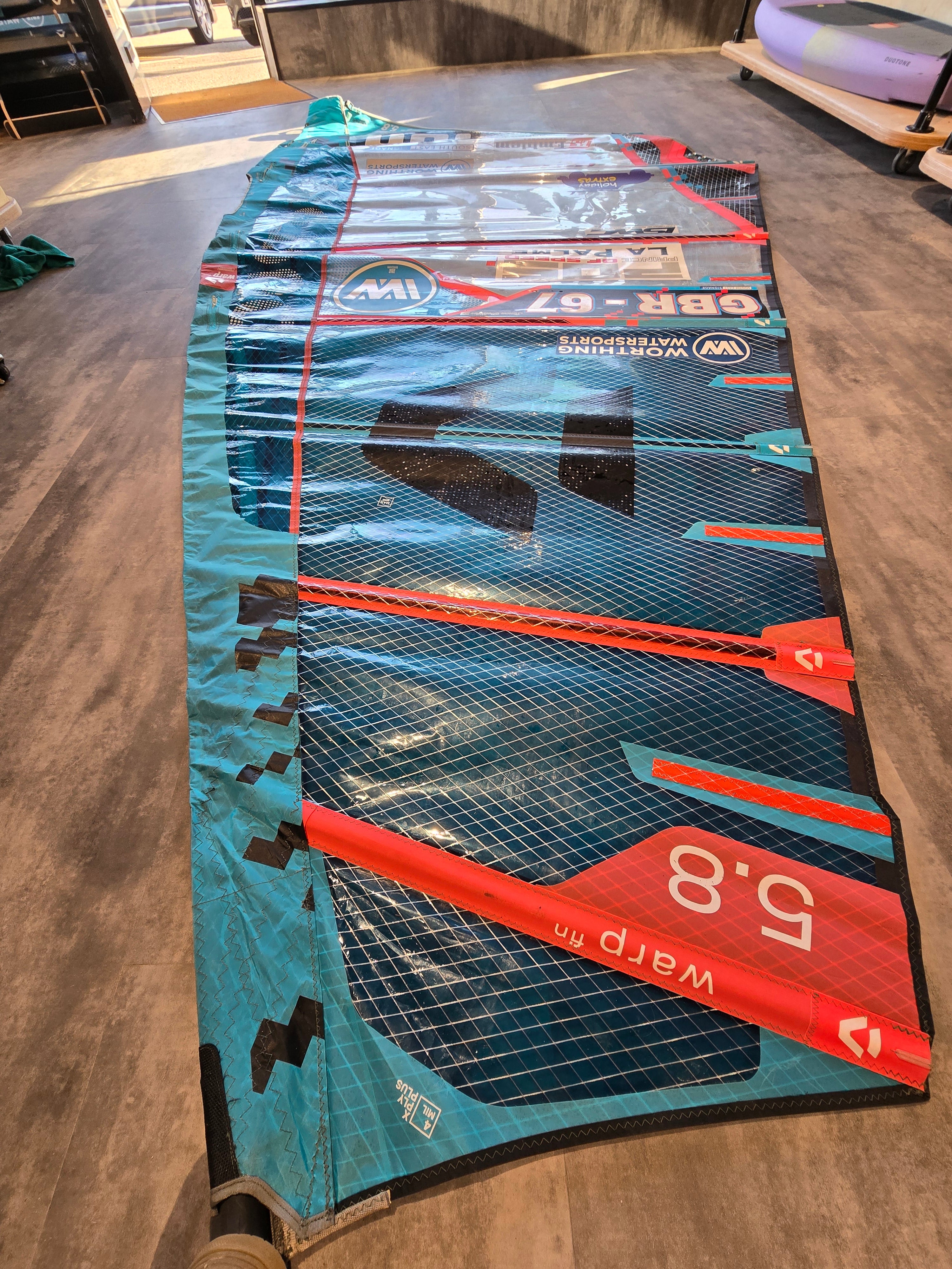 USED Duotone Warp_Fin 2025 5.8