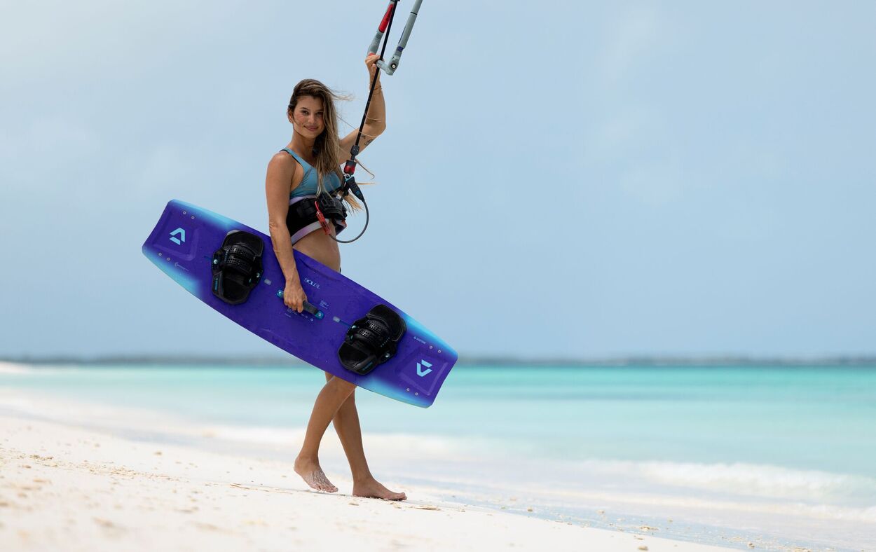 Duotone Soleil Concept Blue 2027 - The Sustainable Women's Freeride Twintip