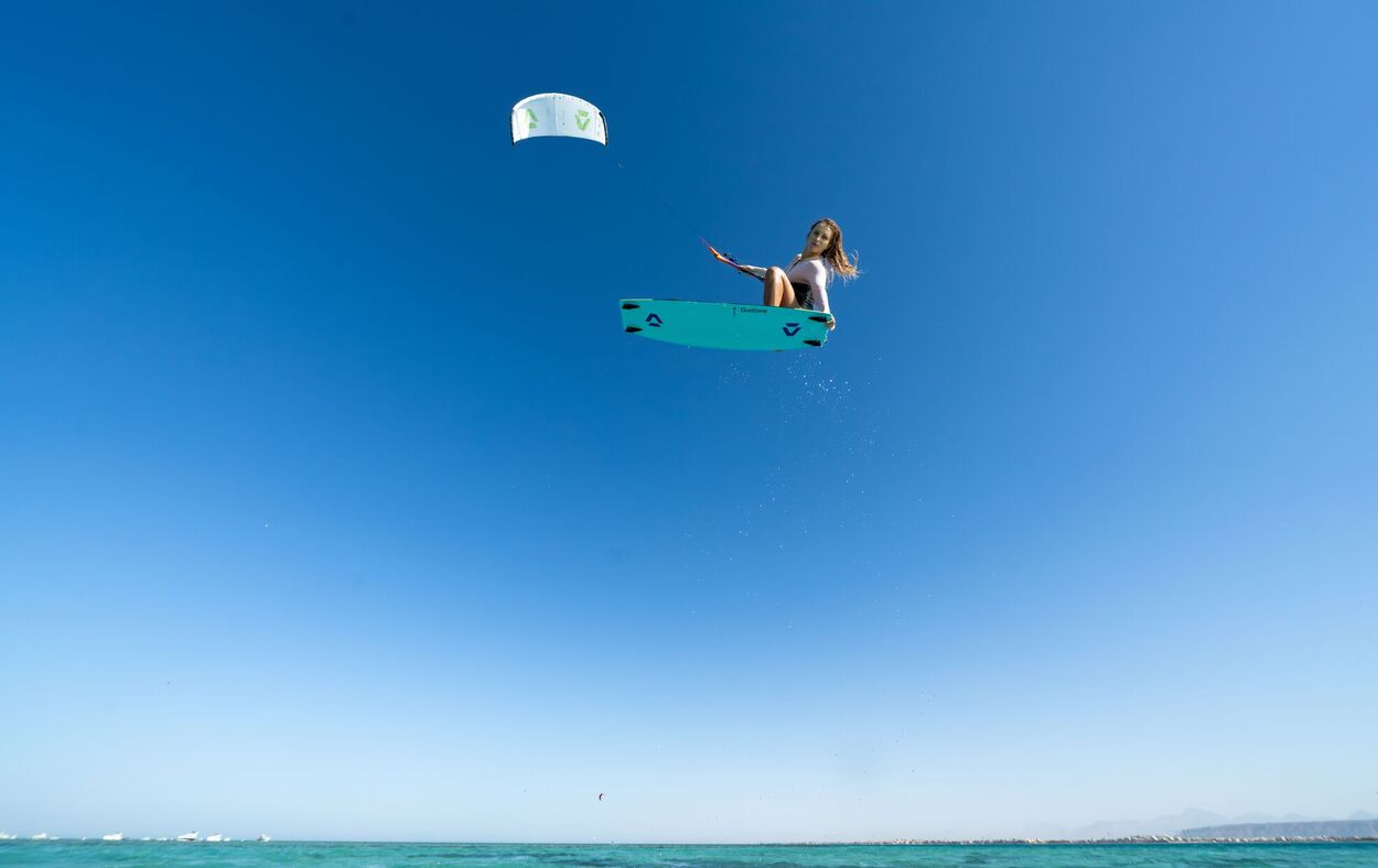 Duotone Soleil Concept Blue 2027 - The Sustainable Women's Freeride Twintip