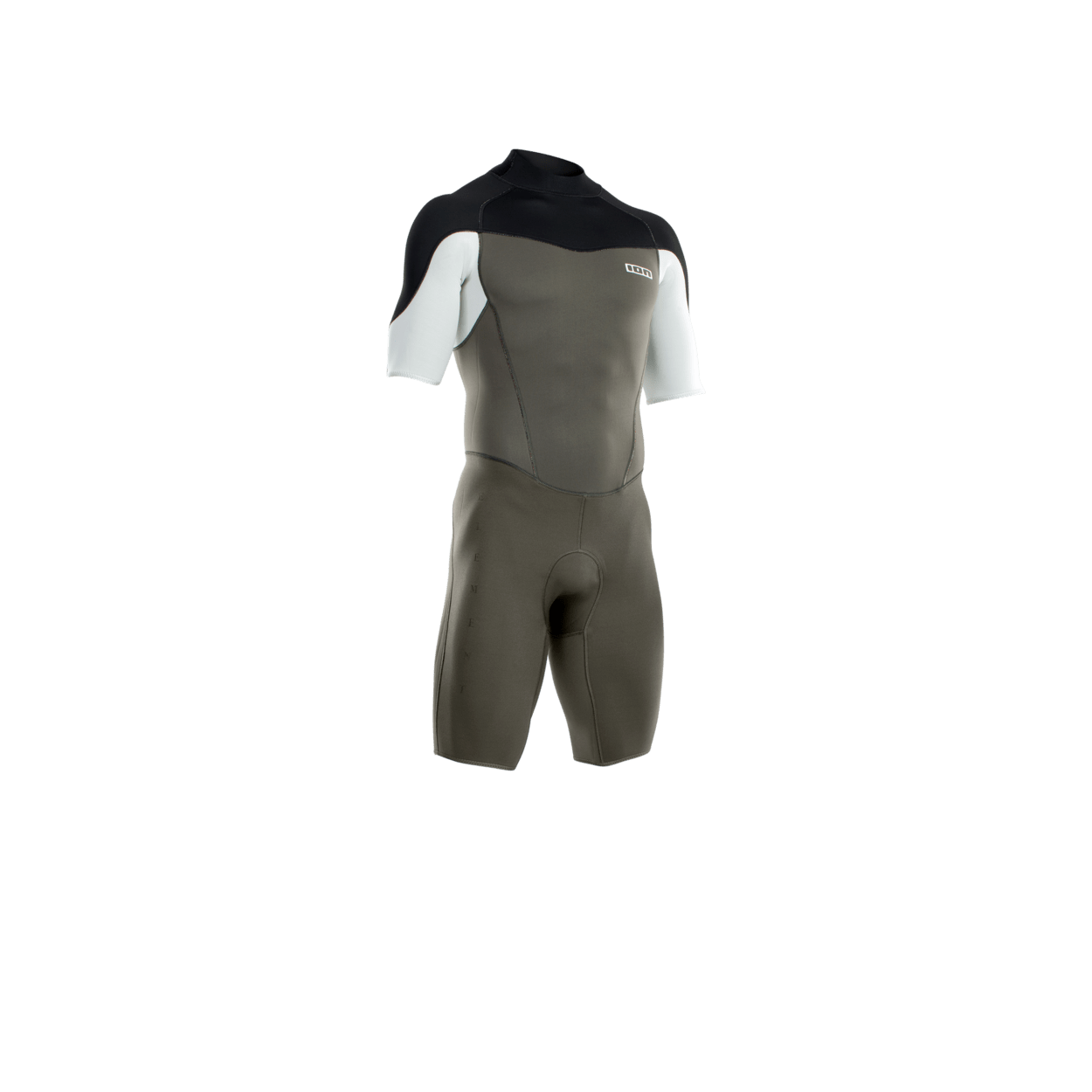 ION Men Wetsuit Element 2/2 Shorty Shortsleeve Back Zip 2022