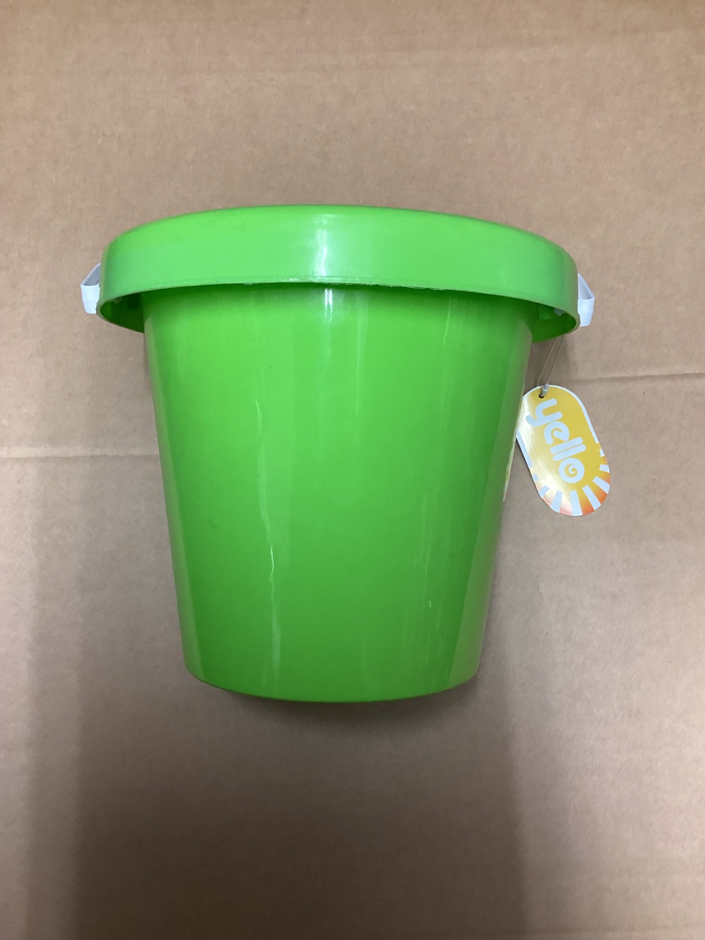 Yello recycled green bucket