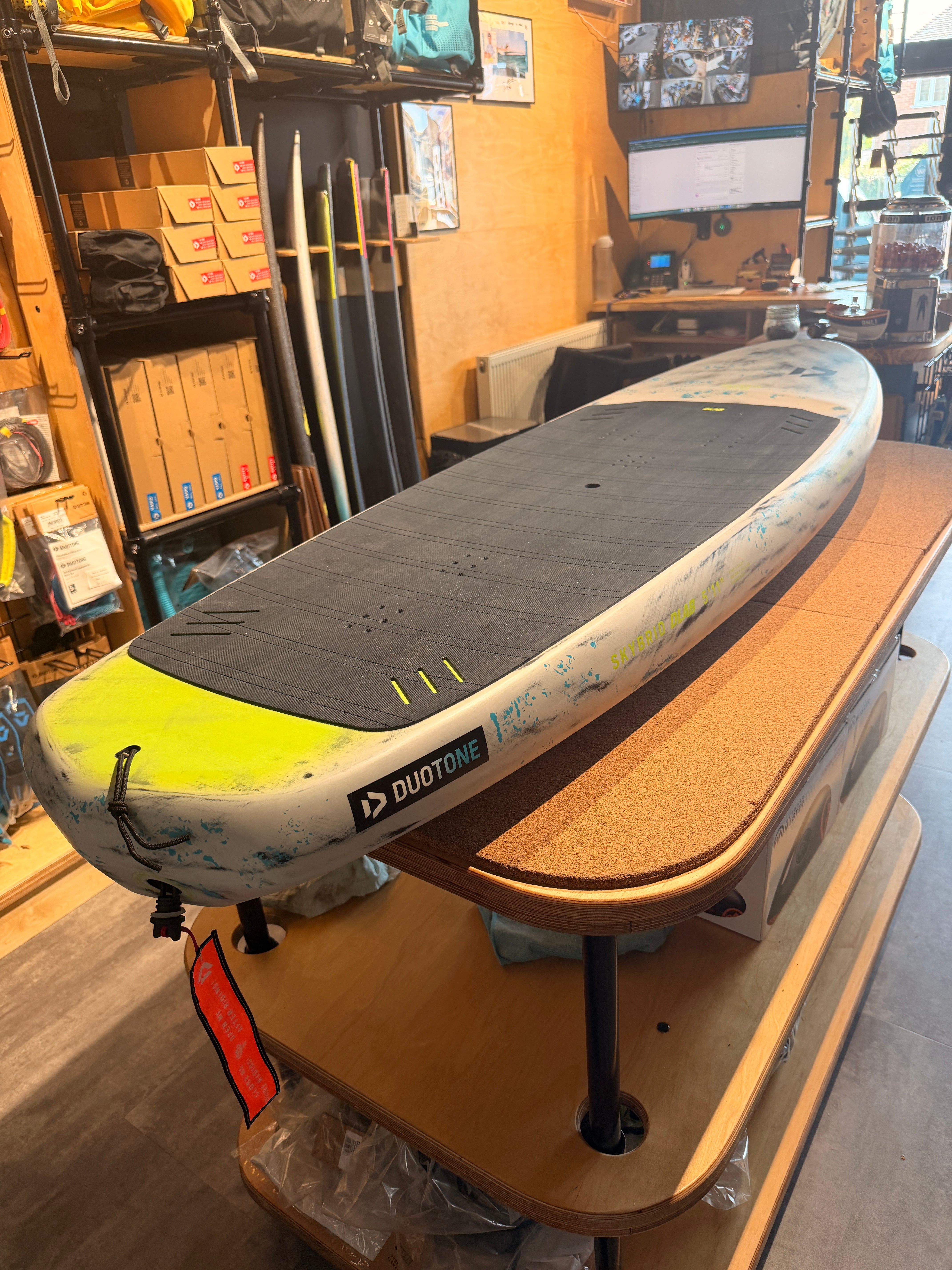 Used Duotone Skybrid D/LAB - 5’11” 90L - Hollow Ultra Light Mid-Length (Copy)