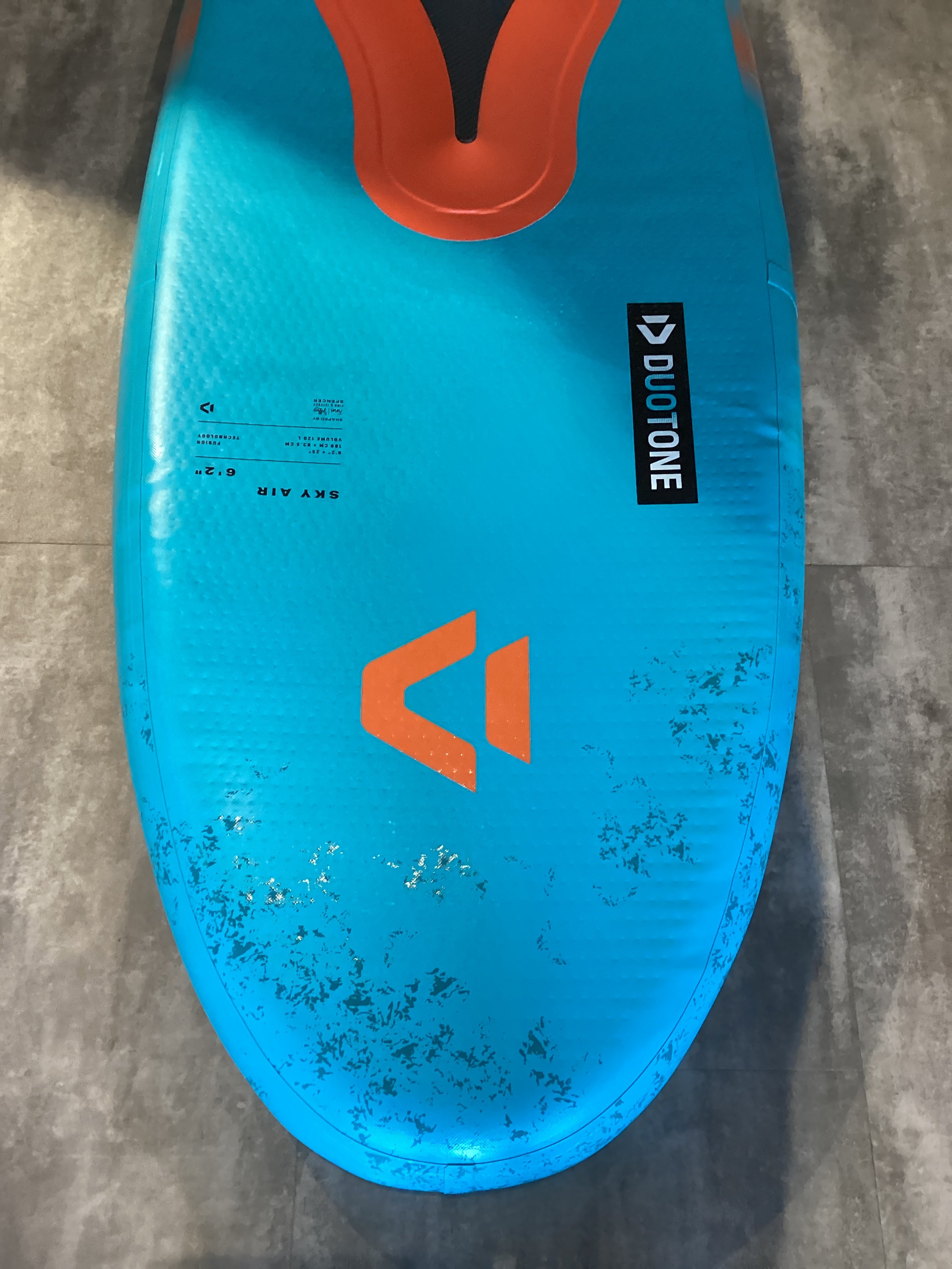 Used Duotone Sky Air - Inflatable Wing Foil Board - 6’2” 120L