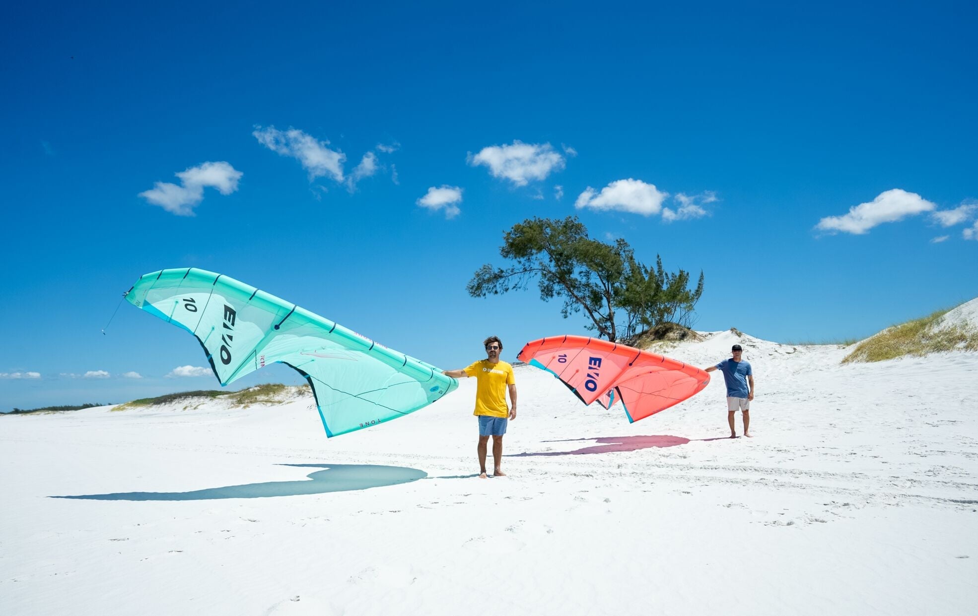 Duotone Evo and Select Concept Blue Complete Kitesurf Package 2025