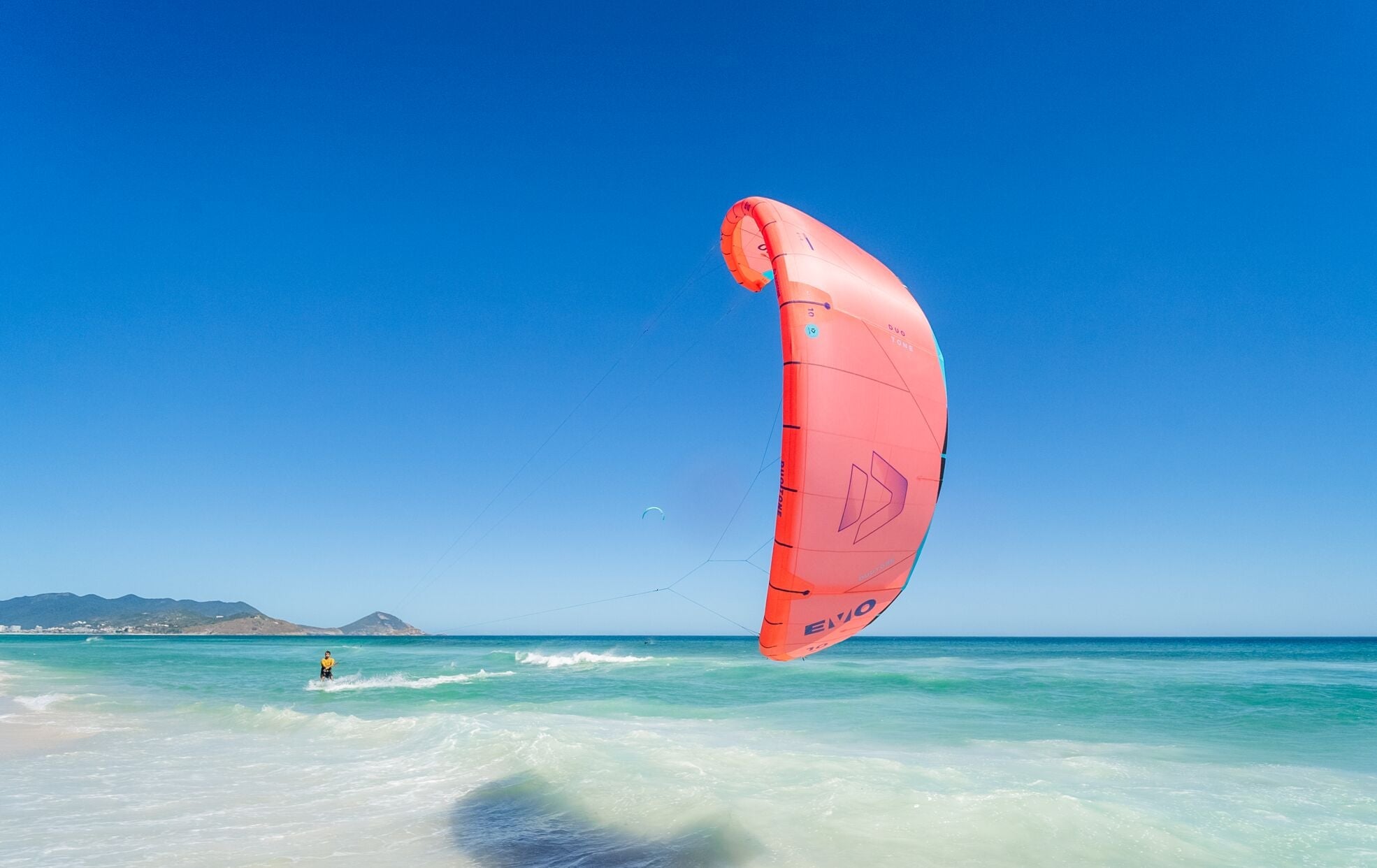 Duotone Evo and Select Concept Blue Complete Kitesurf Package 2025