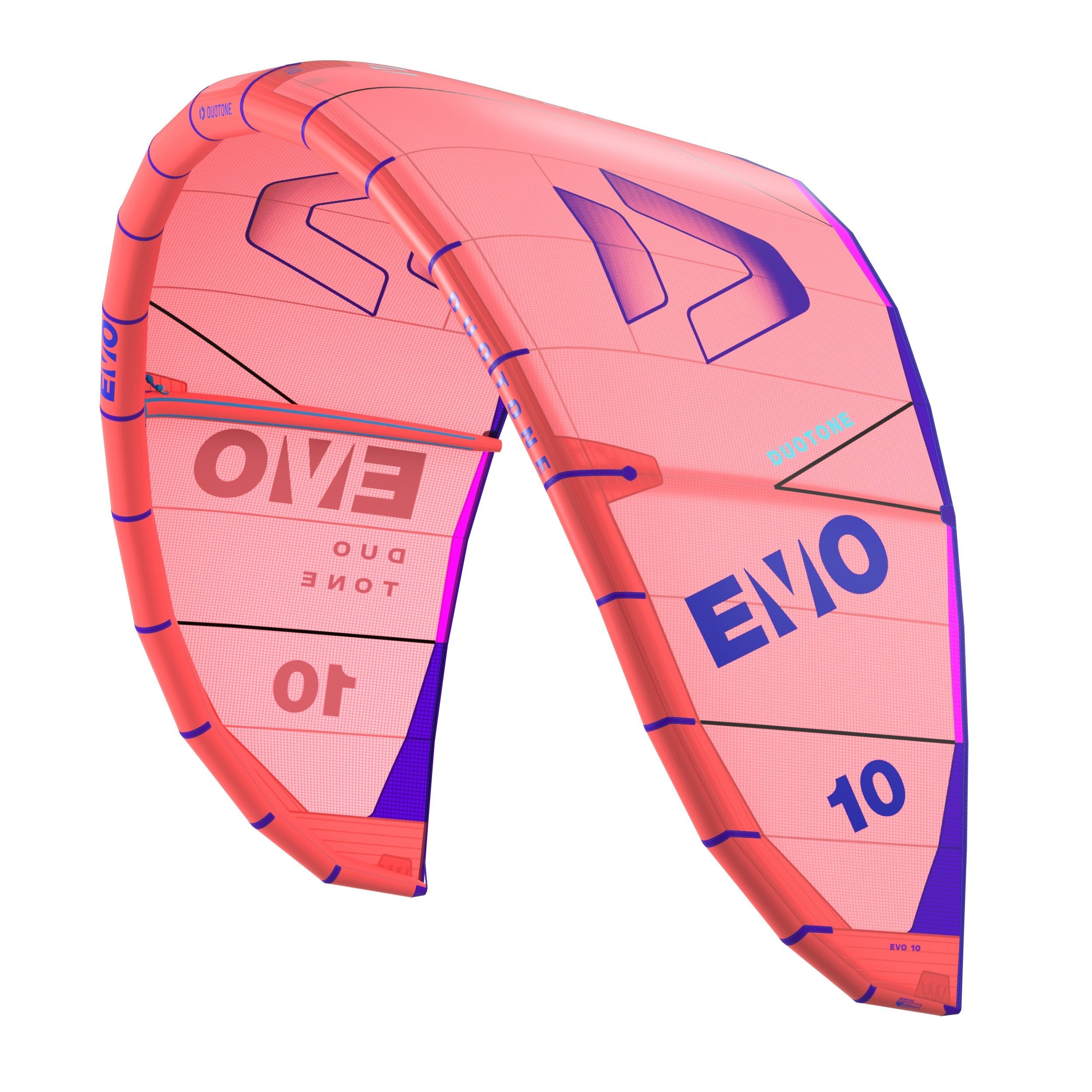 Duotone Evo and Select Concept Blue Complete Kitesurf Package 2025