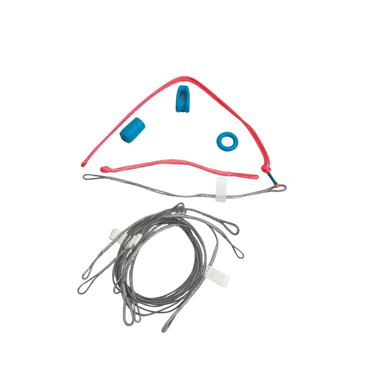 Duotone Front Bridle Set Neo SLS left/red (SS24) 2024