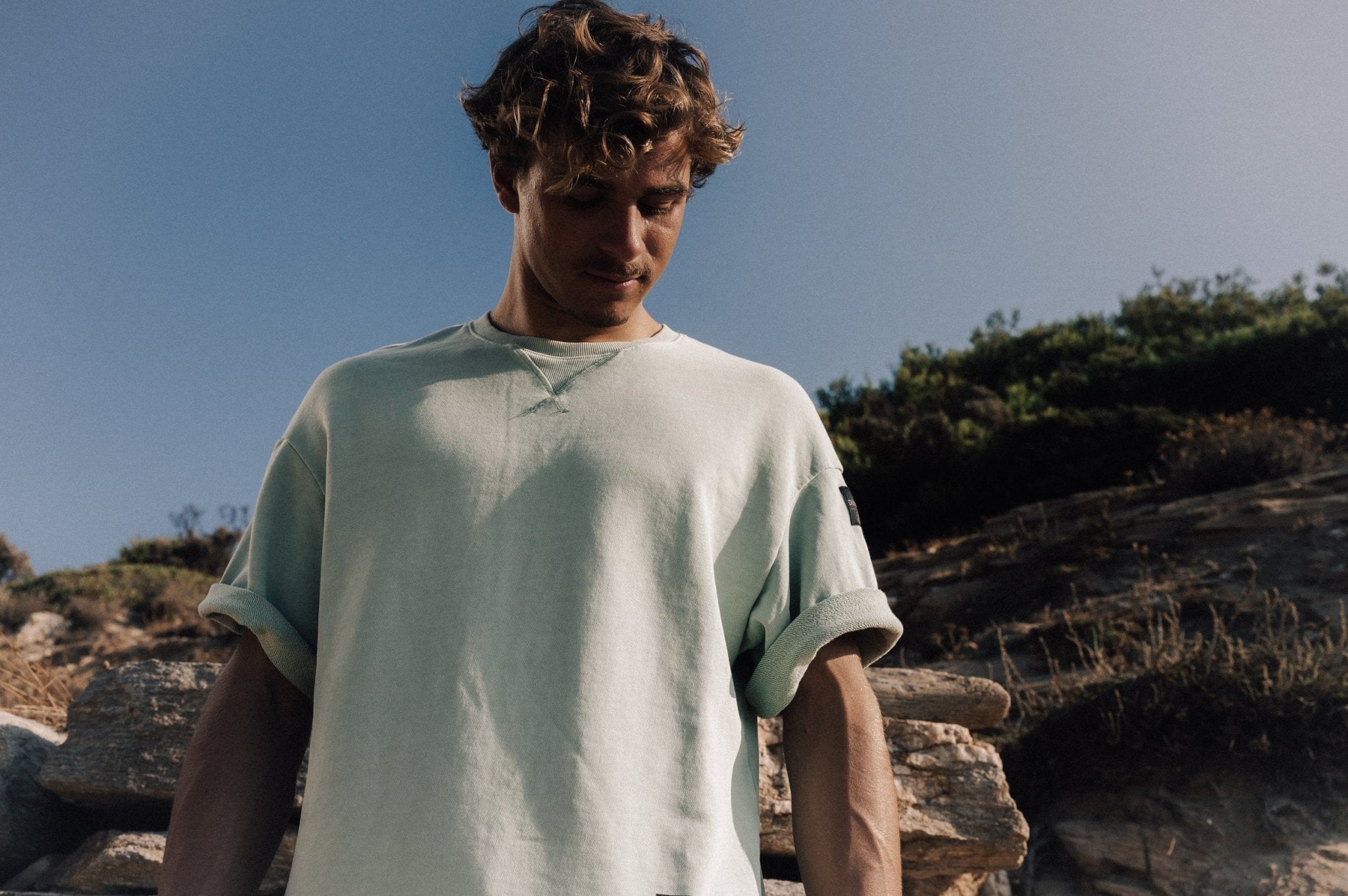 Duotone Sweat Tee Short Sleeve True Fade Out unisex 2025