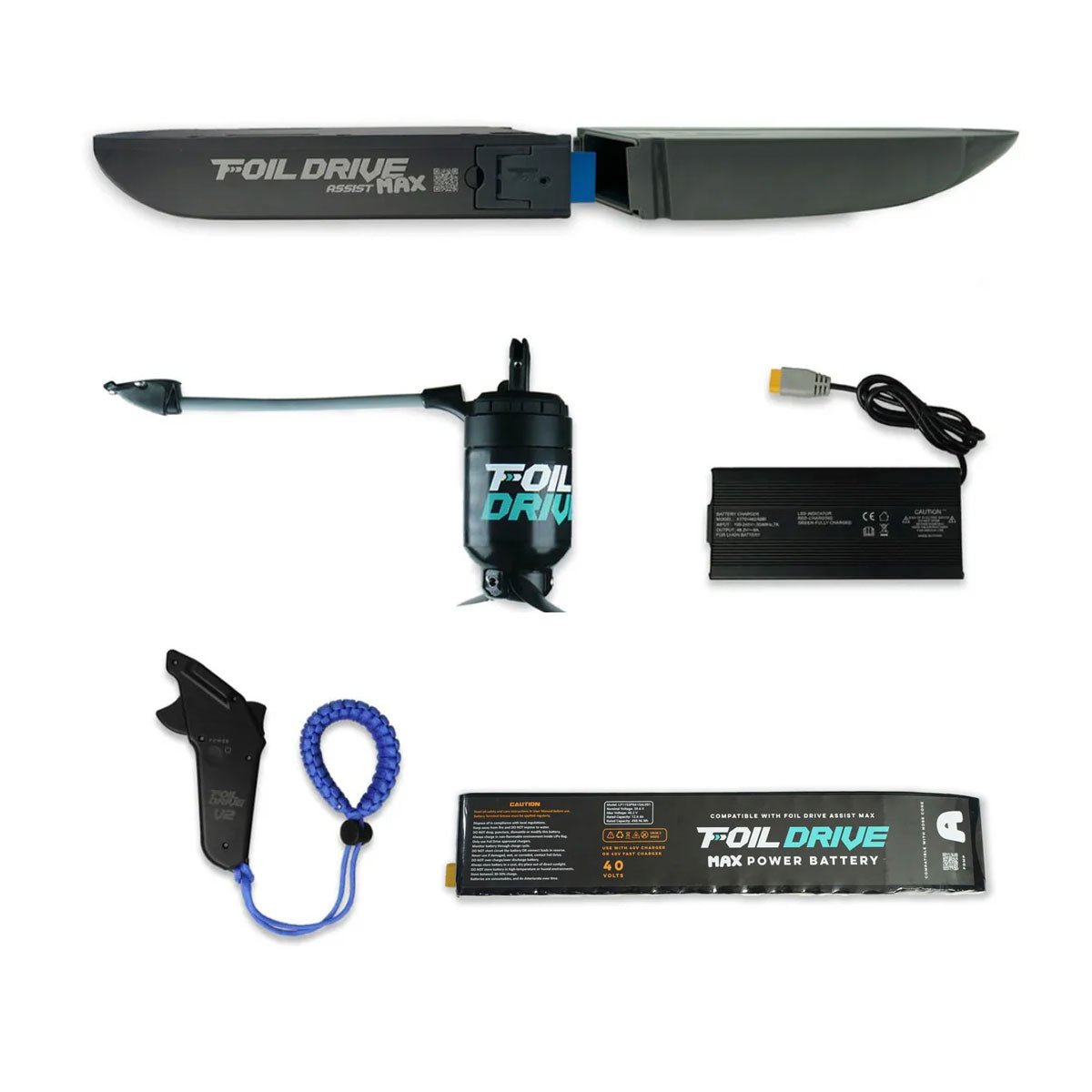 Foil Drive Assist MAX Power Battery Complete Kit (20cm v2 Motor)