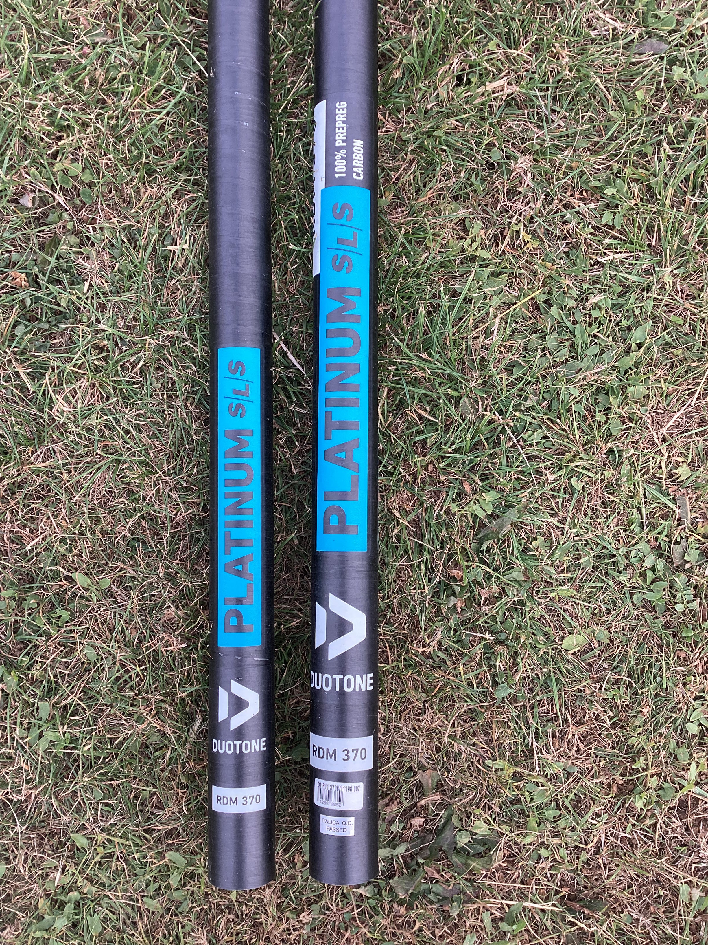 Used Duotone Platinum Series SLS 100% Carbon Windsurfing Mast RDM 370