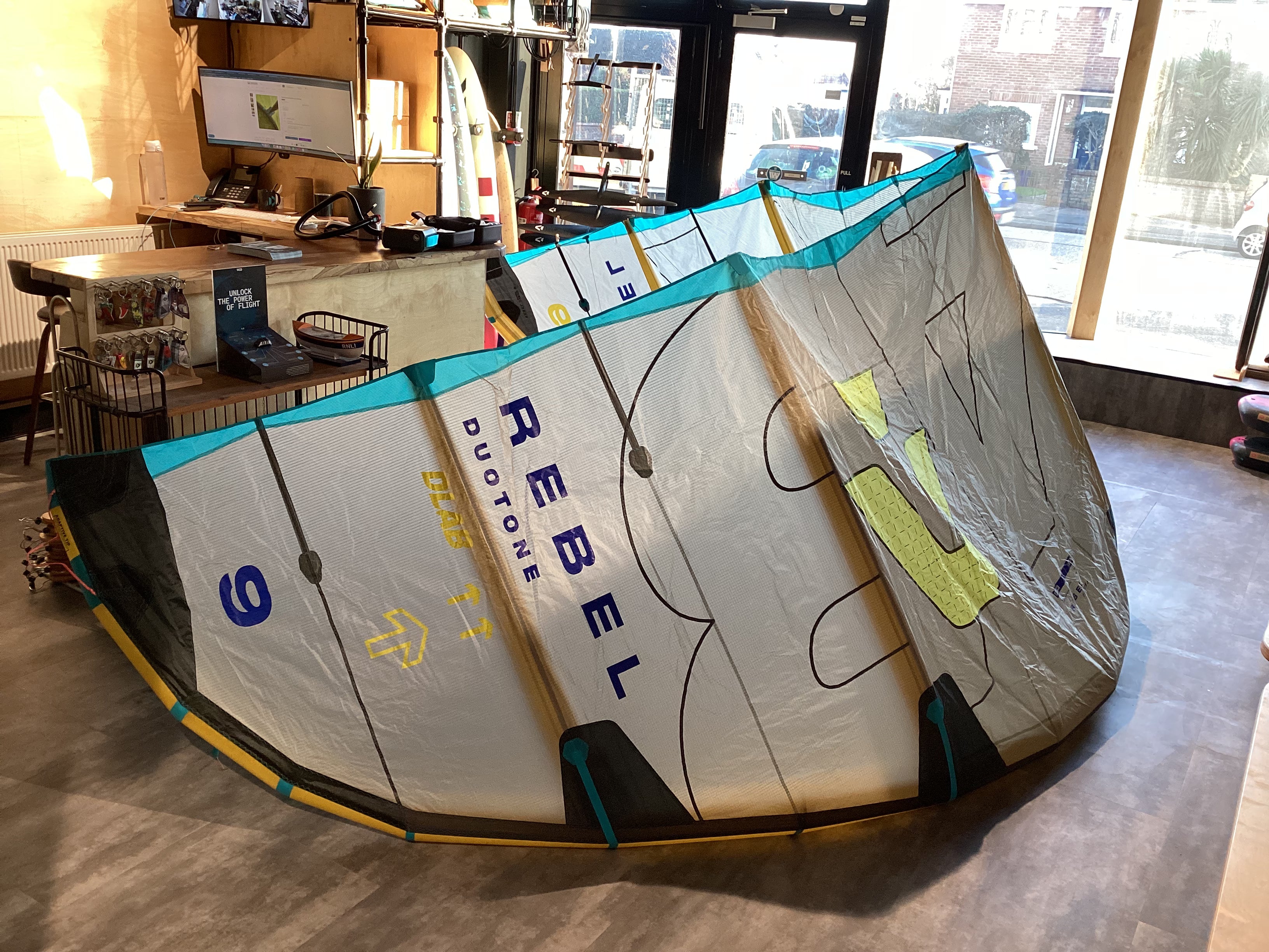 Used Duotone Kite Rebel D/Lab 2025 9m