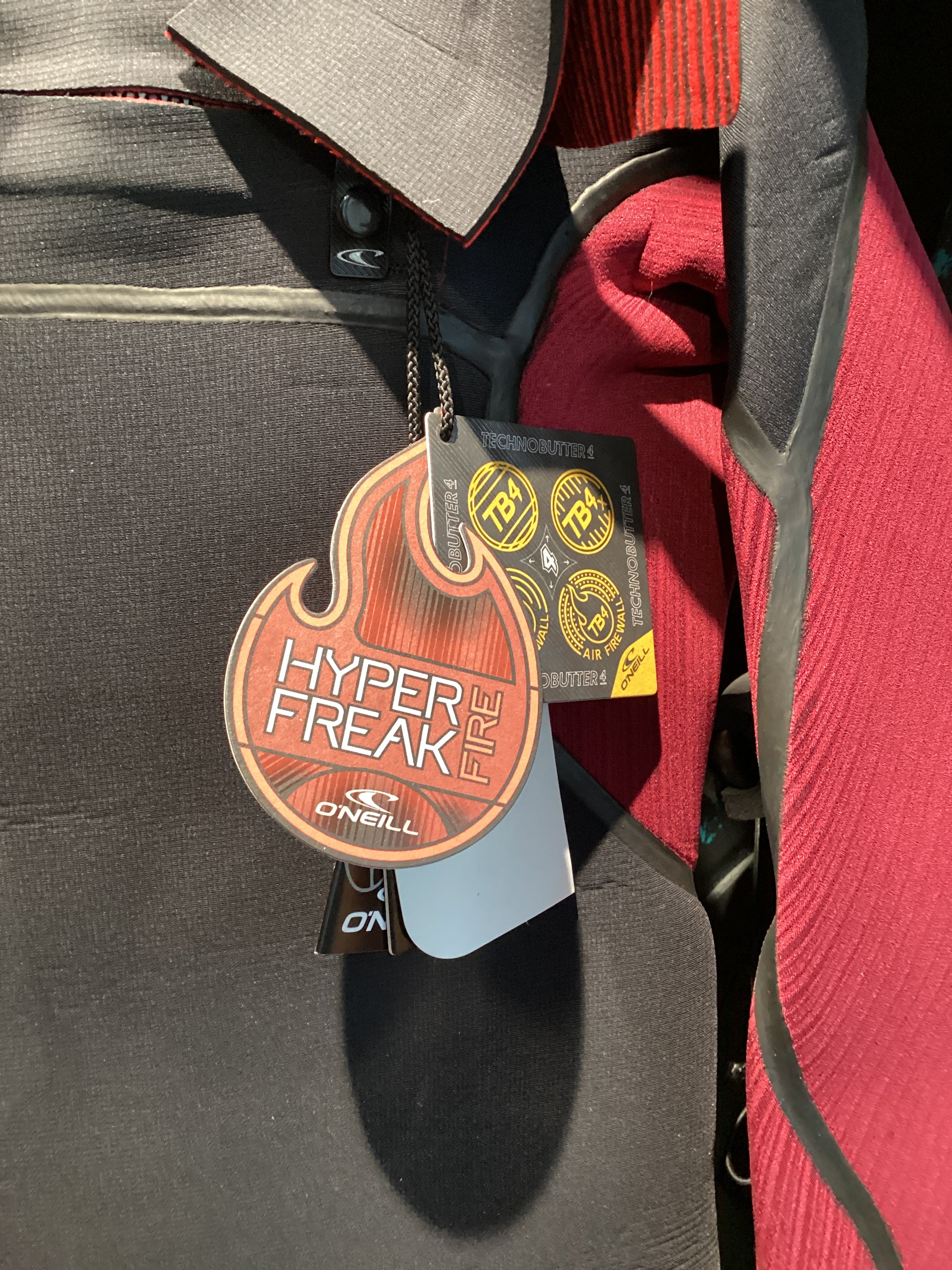 Oneill Hyperfreak Fire 4/3 Chest Zip Size L