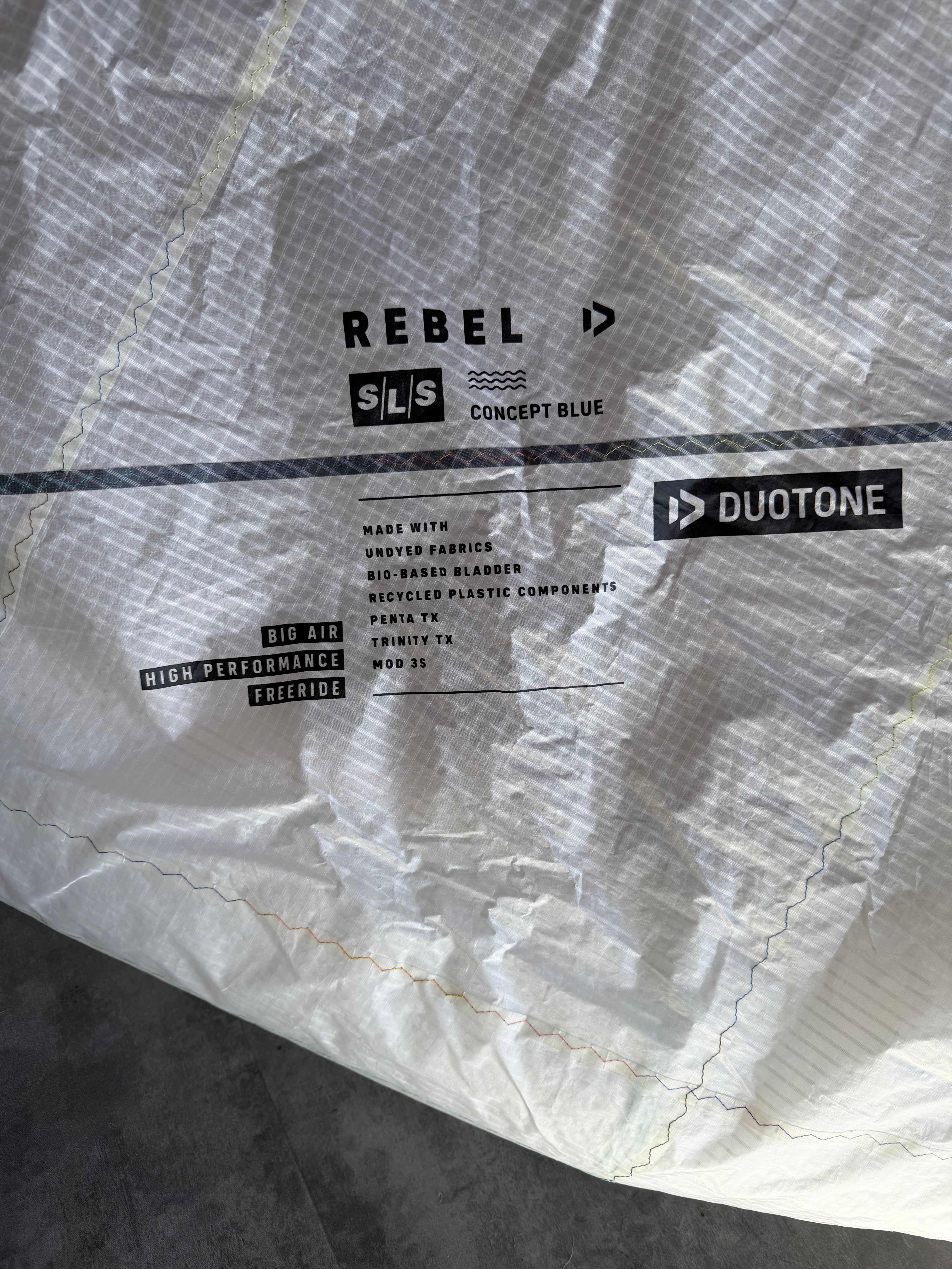 Used Duotone Rebel SLS Concept Blue 7m - Big Air Kite
