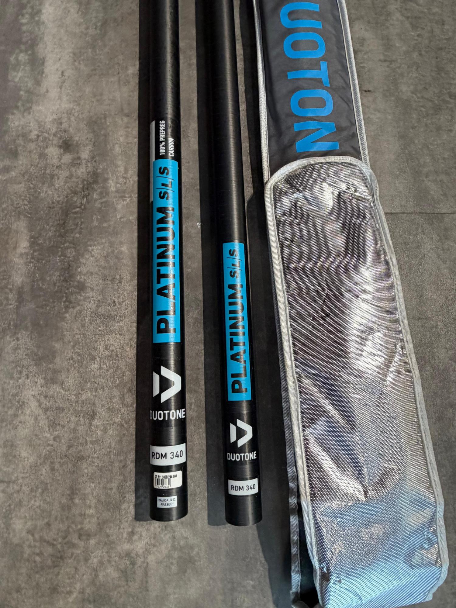 Used Duotone Platinum SLS RDM 340 Windsurfing Mast – 100% Carbon (mast67)