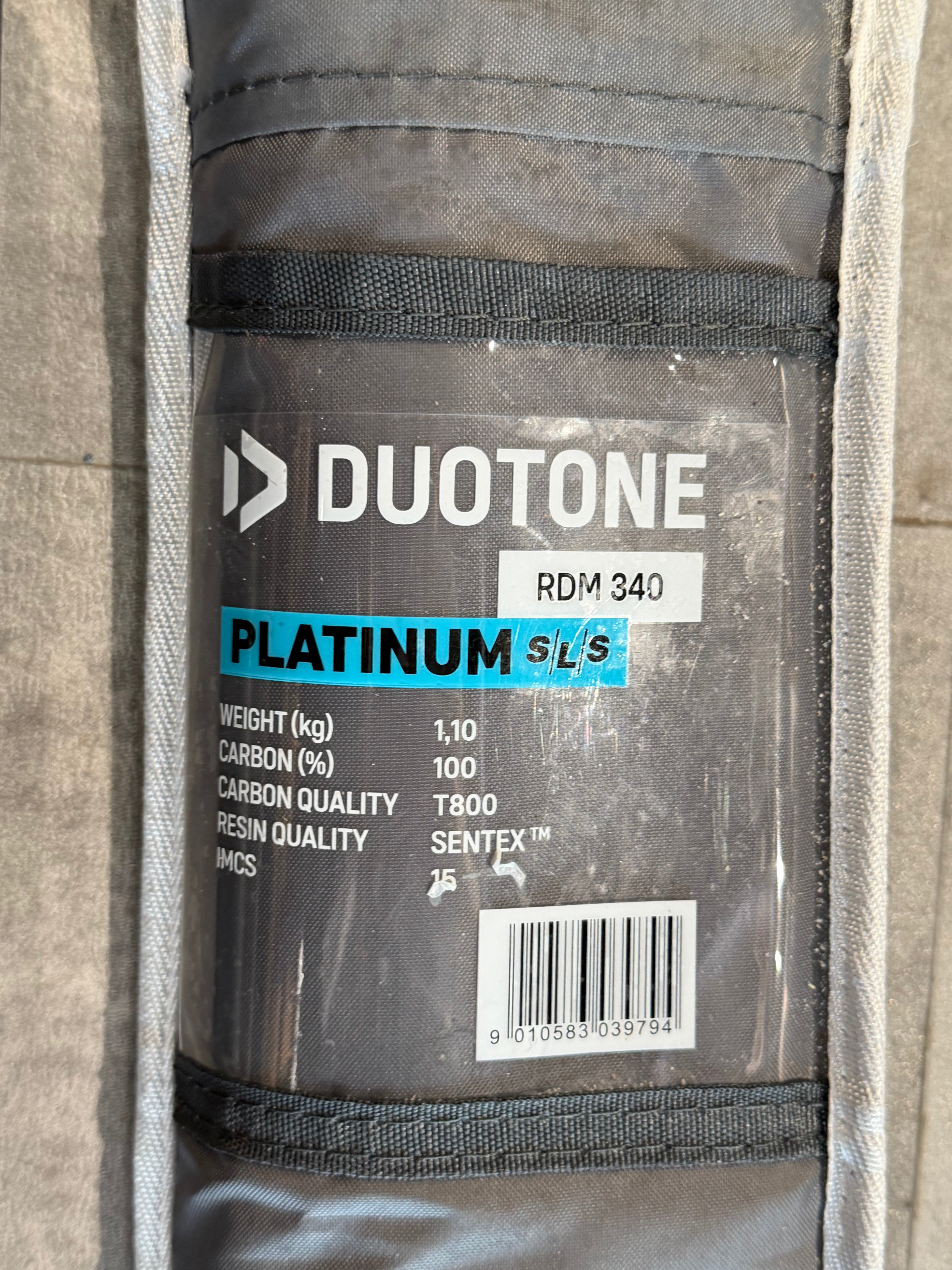 Used Duotone Platinum SLS RDM 340 Windsurfing Mast – 100% Carbon (mast67)