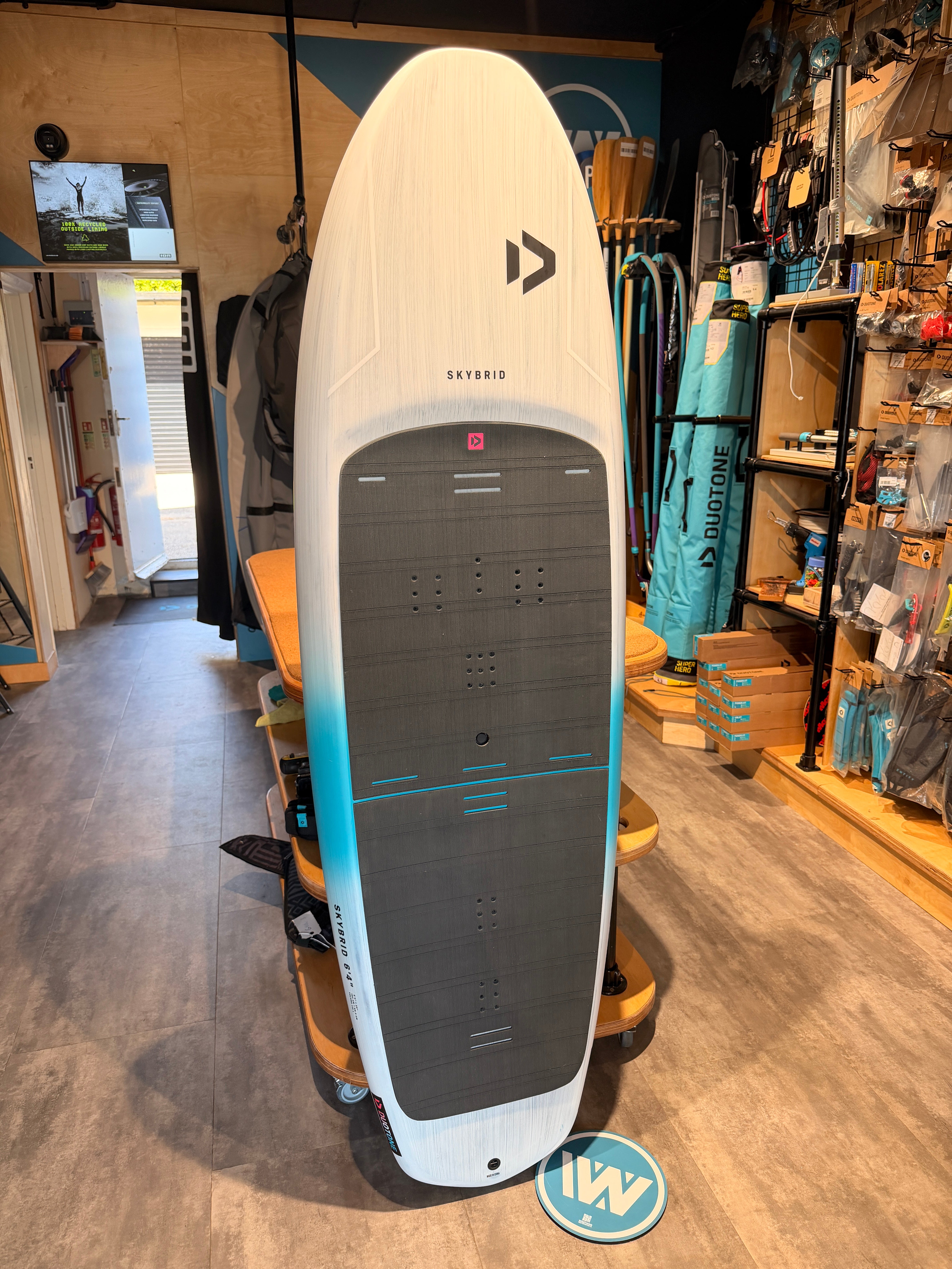Used Duotone Skybrid 6'4" 115L - Mid-length Wing Foil Board
